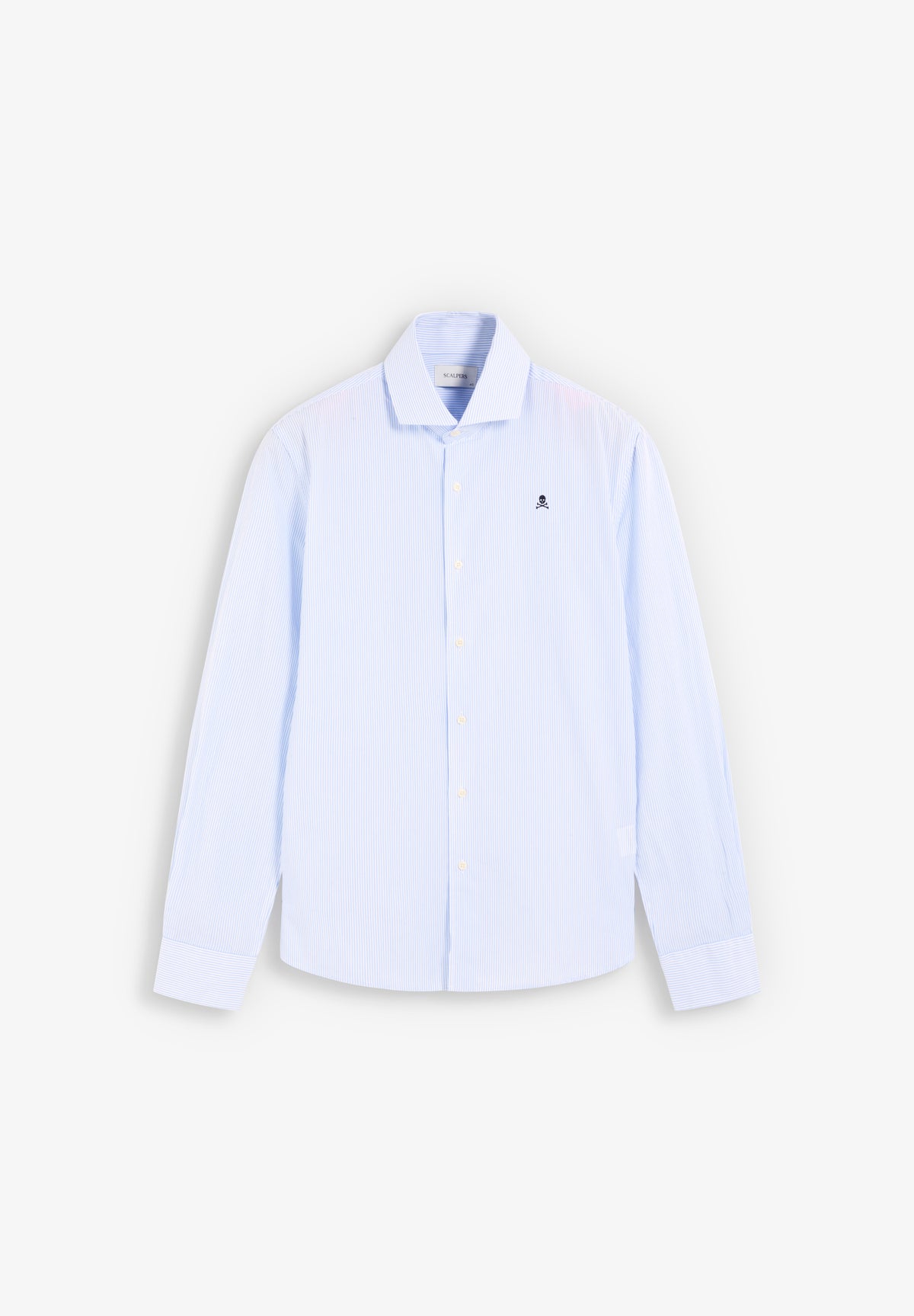 CAMISA MICRORAYA CUELLO CUTAWAY