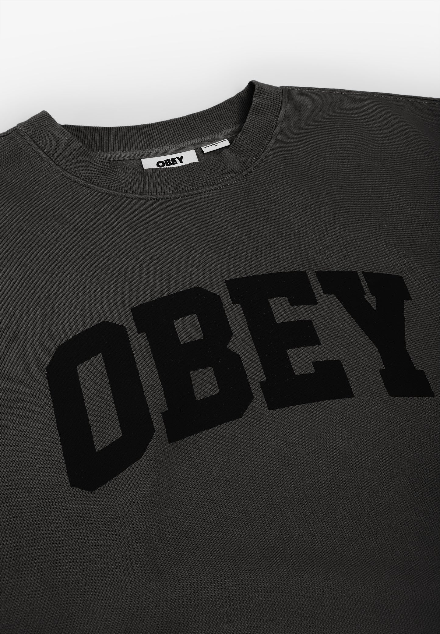 OBEY | SUDADERA COLLEGIATE PIGMENT