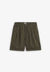 OBEY | BERMUDAS FOSTER STRIPE PLEATED