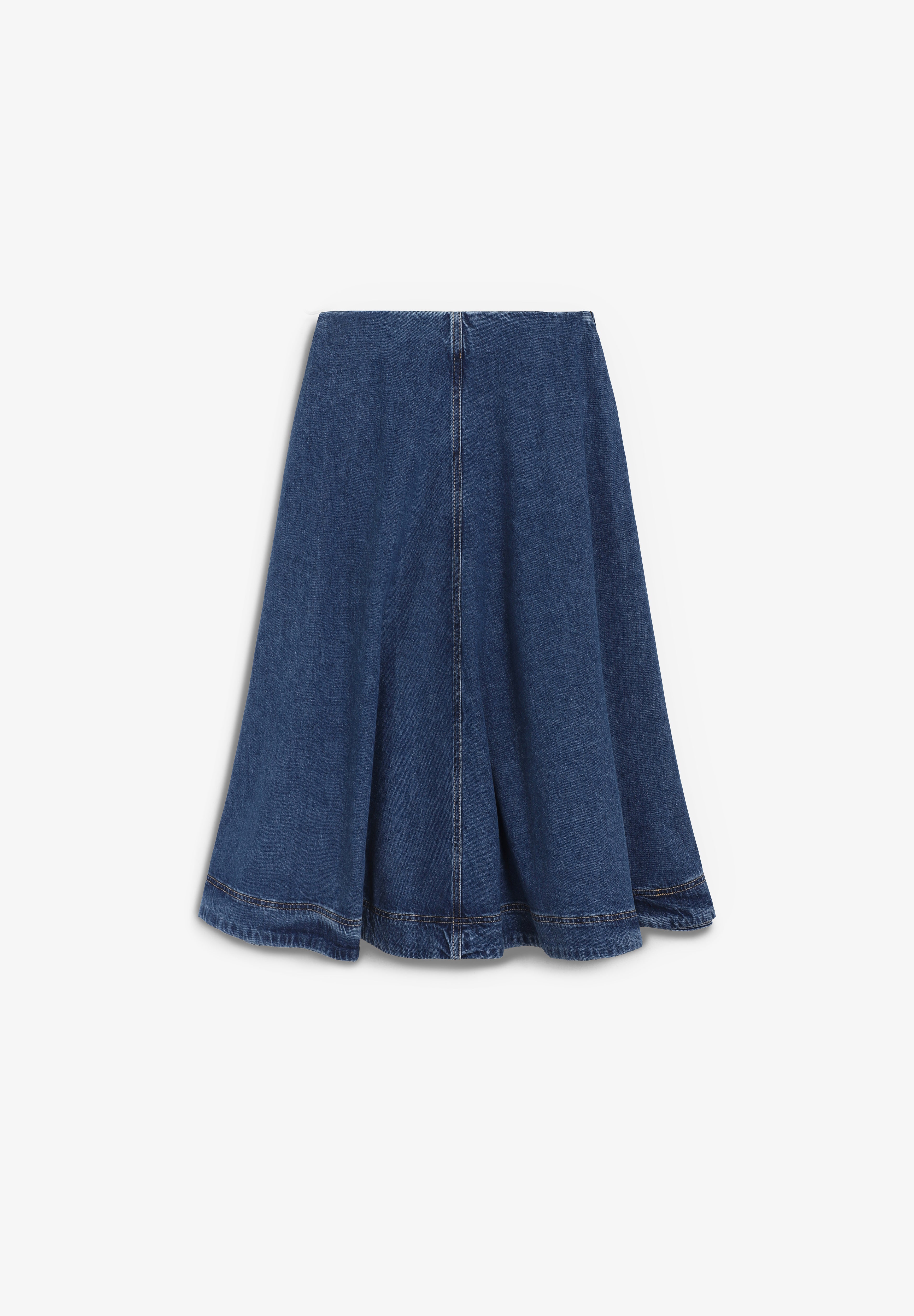SELECTED | AGATHE MIDI DENIM SKIRT