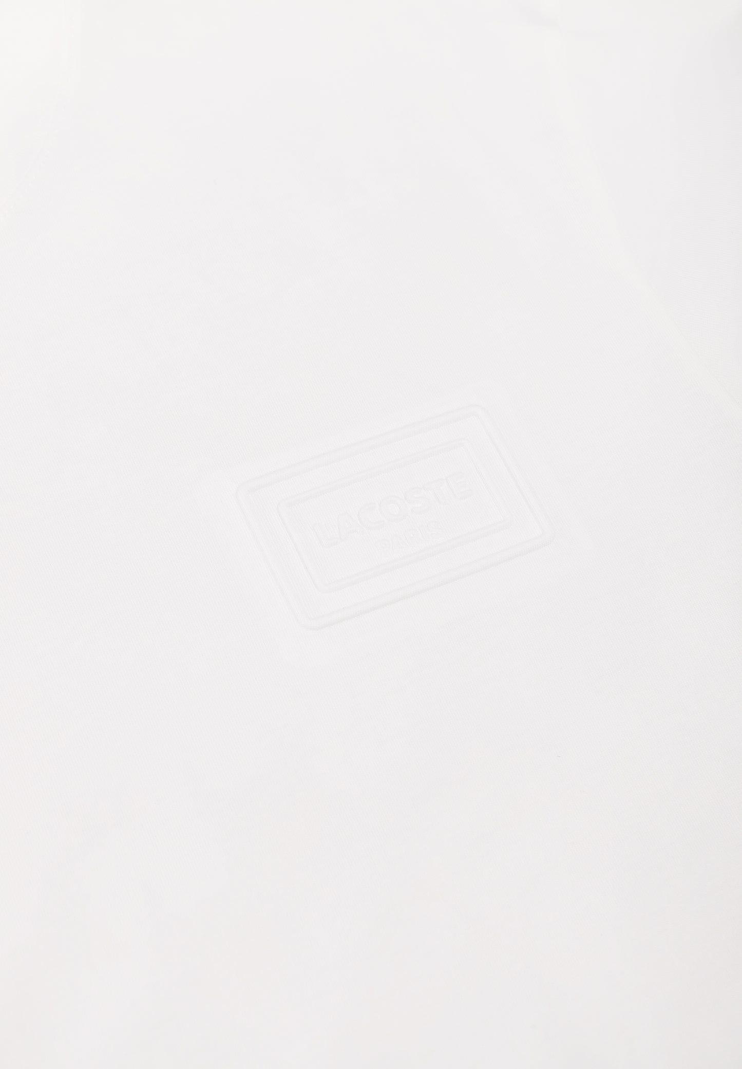 LACOSTE | CAMISETA LOGO RELIEVE UNISEX