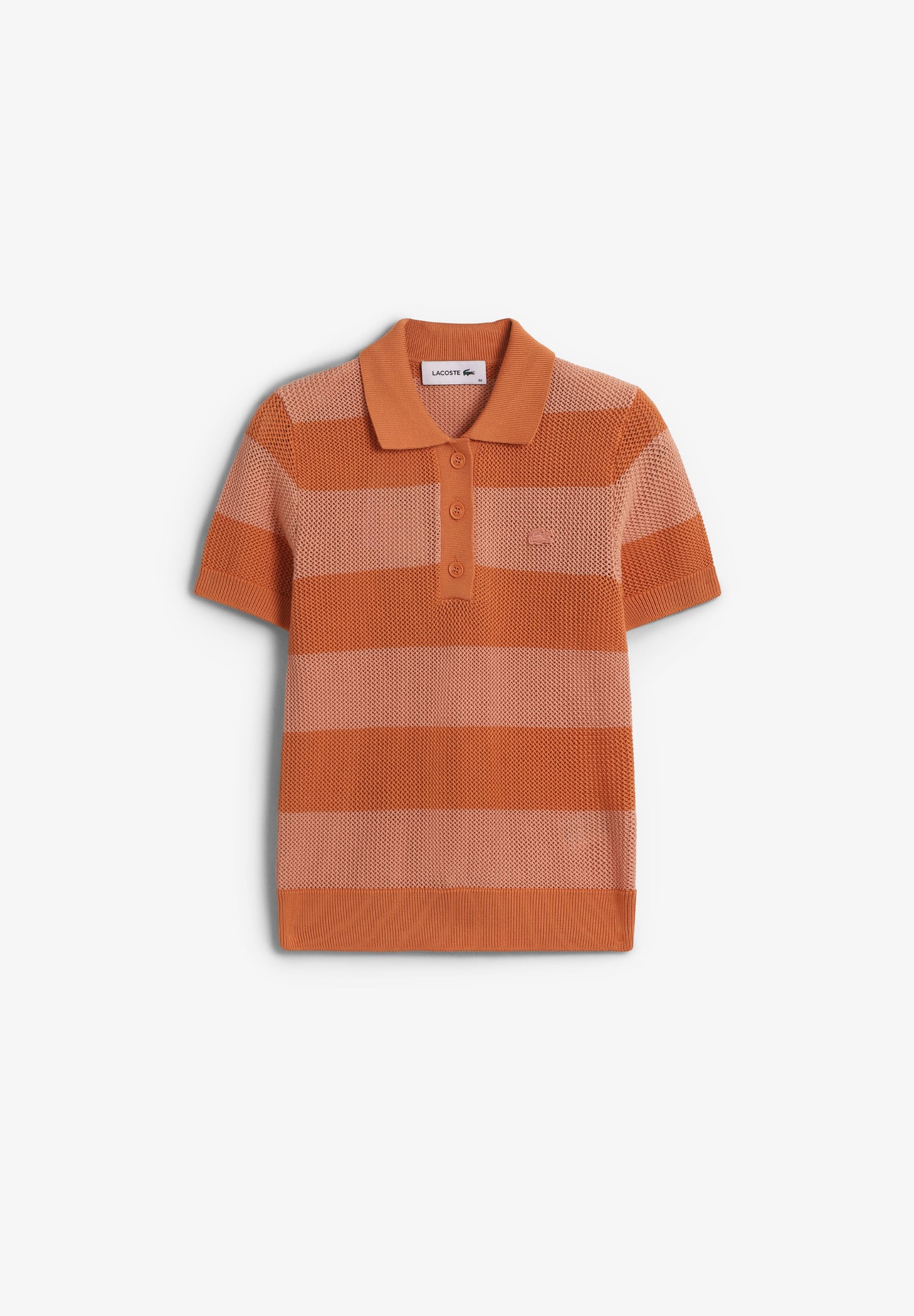 LACOSTE | POLO TRICOT RAYAS MUJER