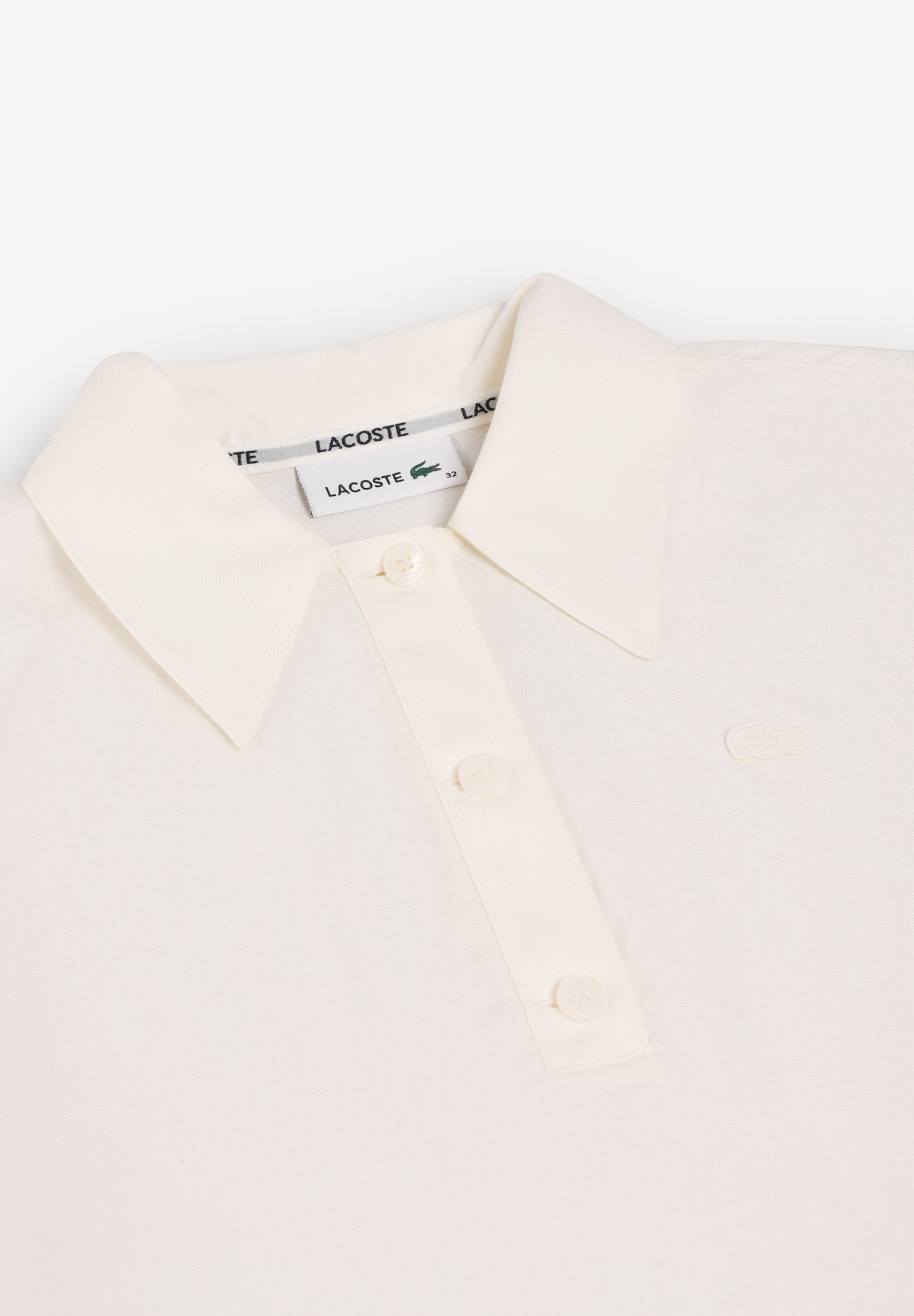 LACOSTE | POLO OVERSIZED SARGA MUJER