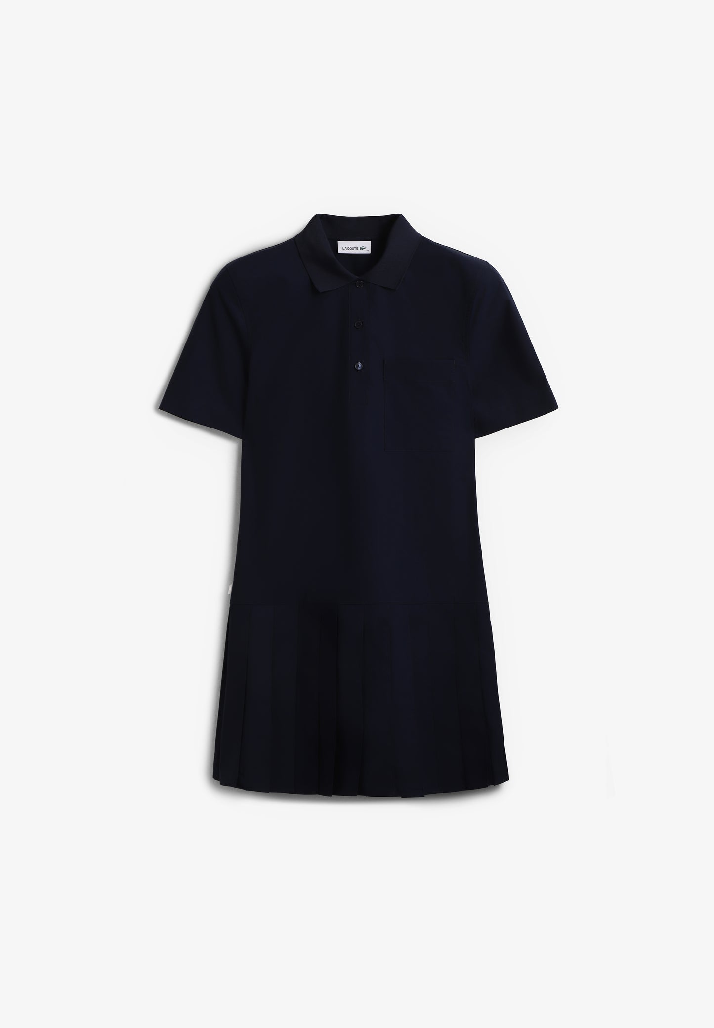 LACOSTE | VESTIDO POLO FALDA TABLAS