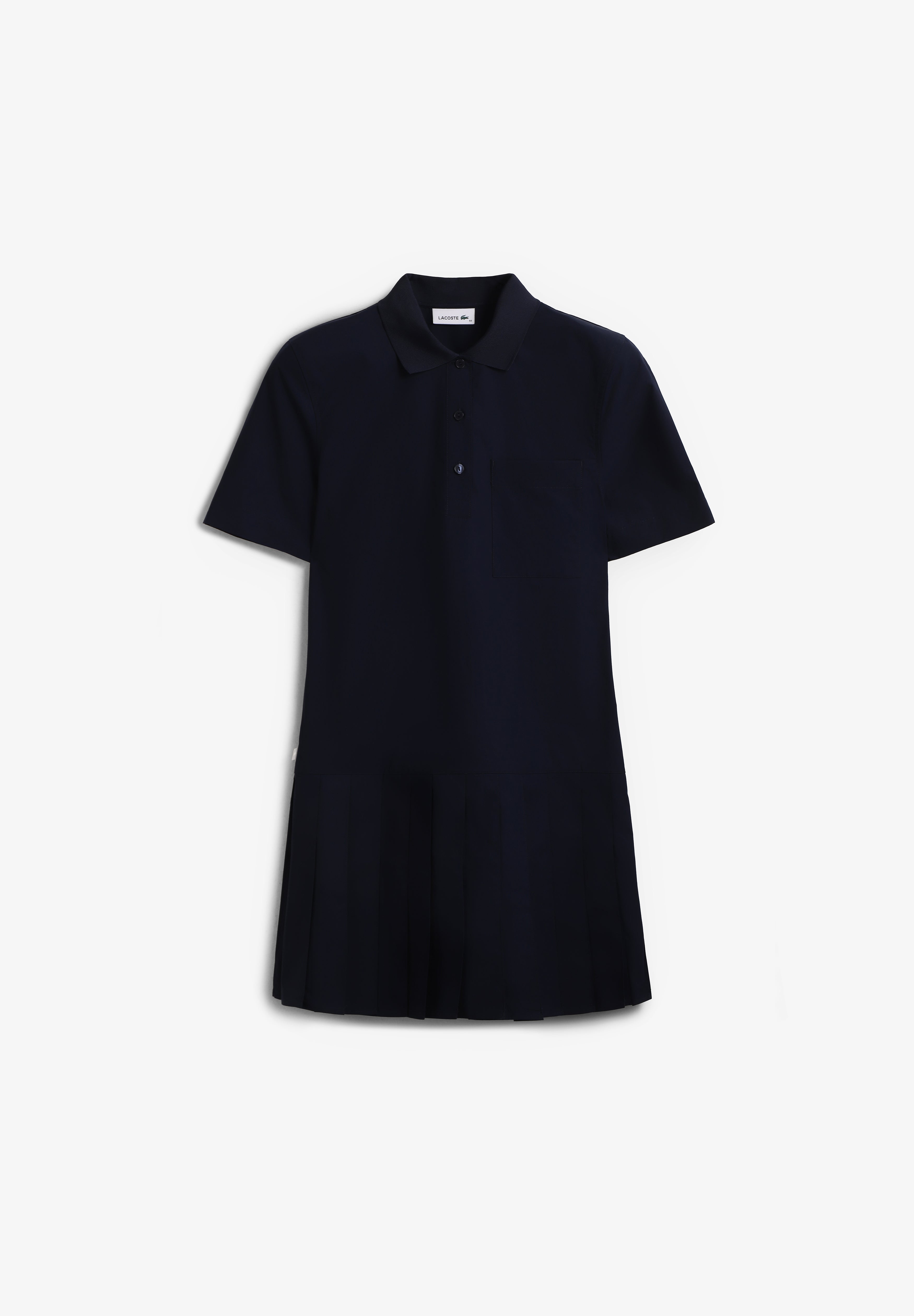LACOSTE | VESTIDO POLO FALDA TABLAS