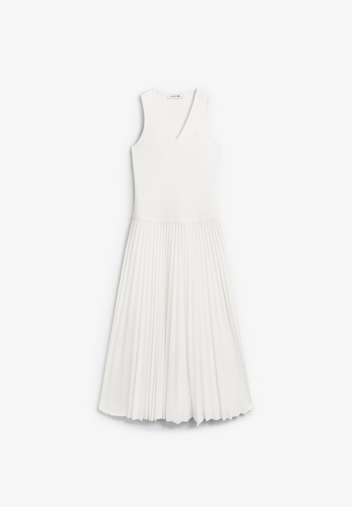 LACOSTE | VESTO MIDI TABLAS MUJER
