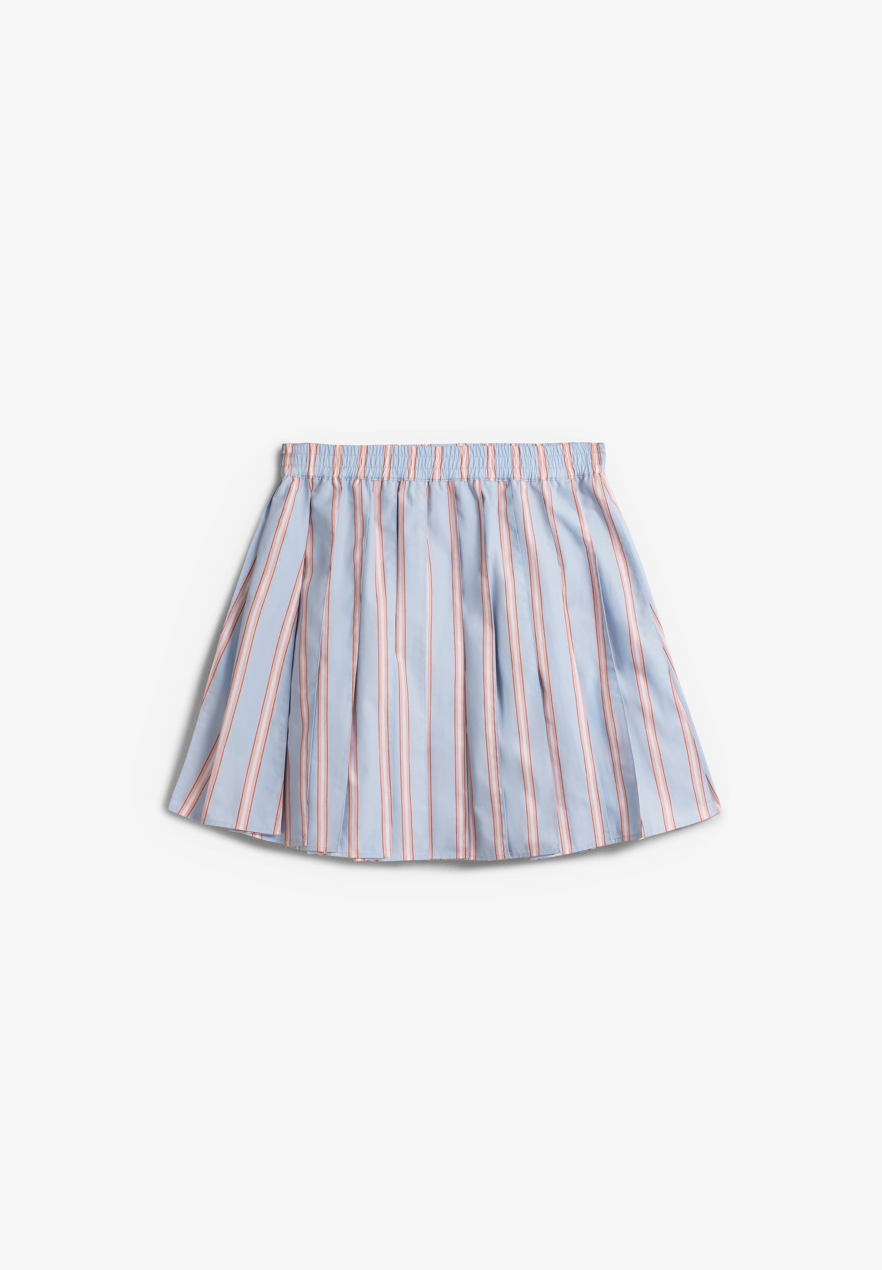 LACOSTE | FALDA TABLAS DOBLE RAYA MUJER
