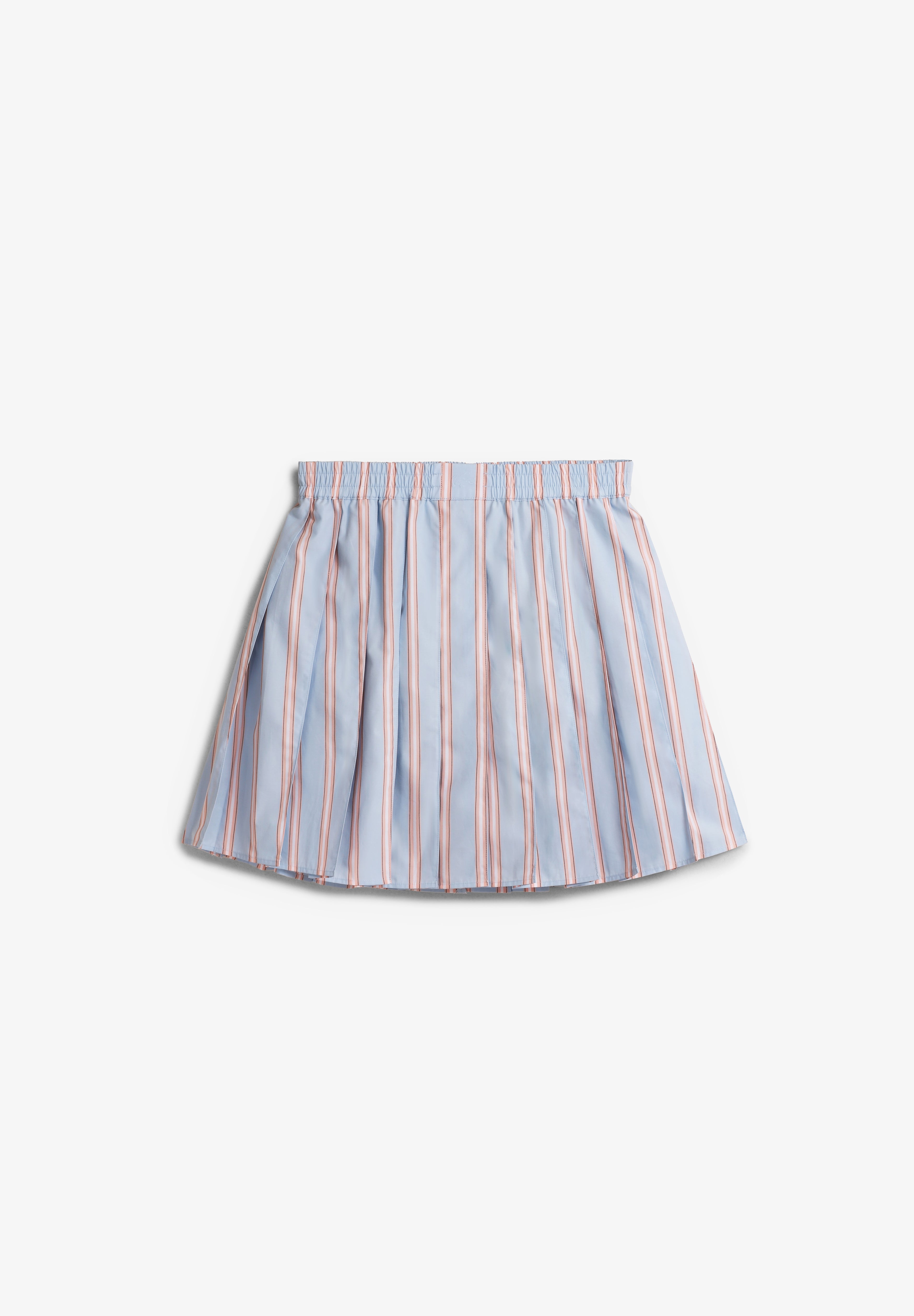 LACOSTE | FALDA TABLAS DOBLE RAYA MUJER