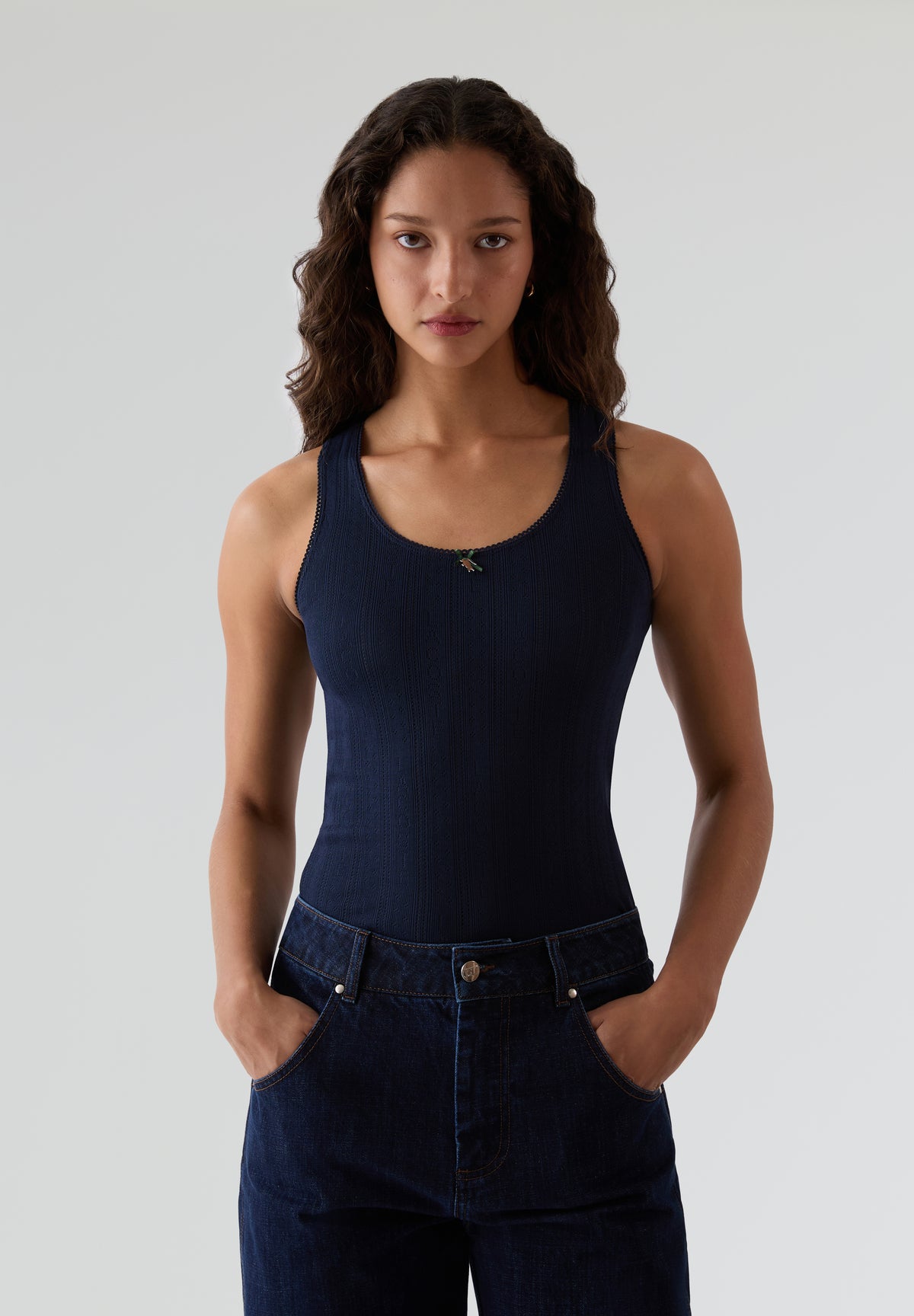 LACOSTE | TANK TOP LACE MUJER