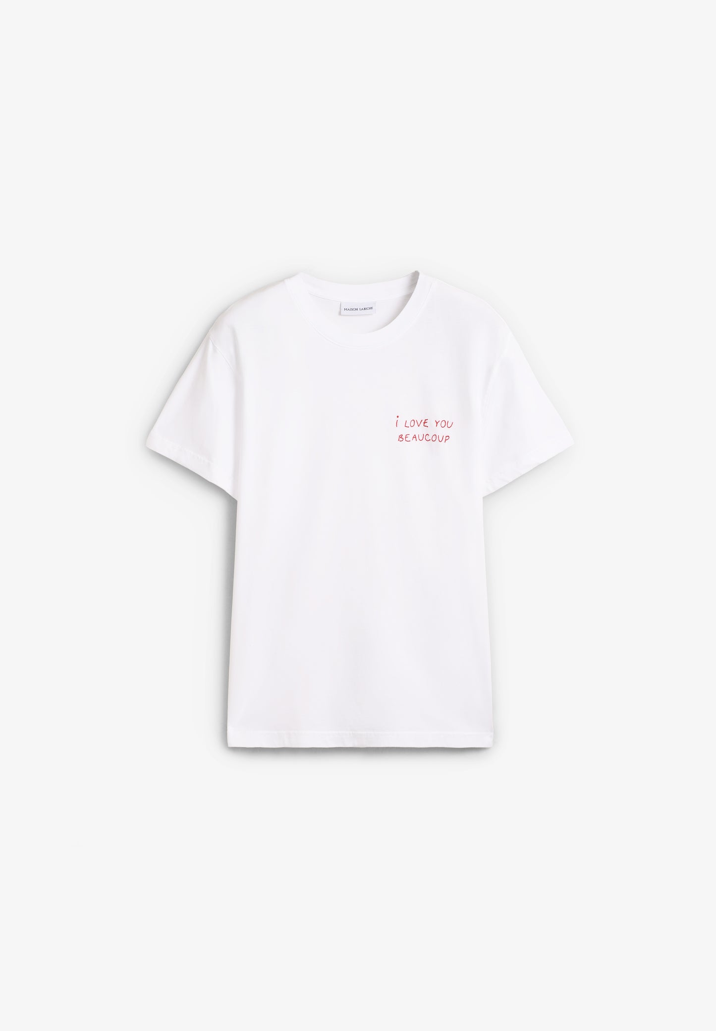 MAISON LABICHE | CAMISETA I LOVE YOU BEAUCOUP HOMBRE