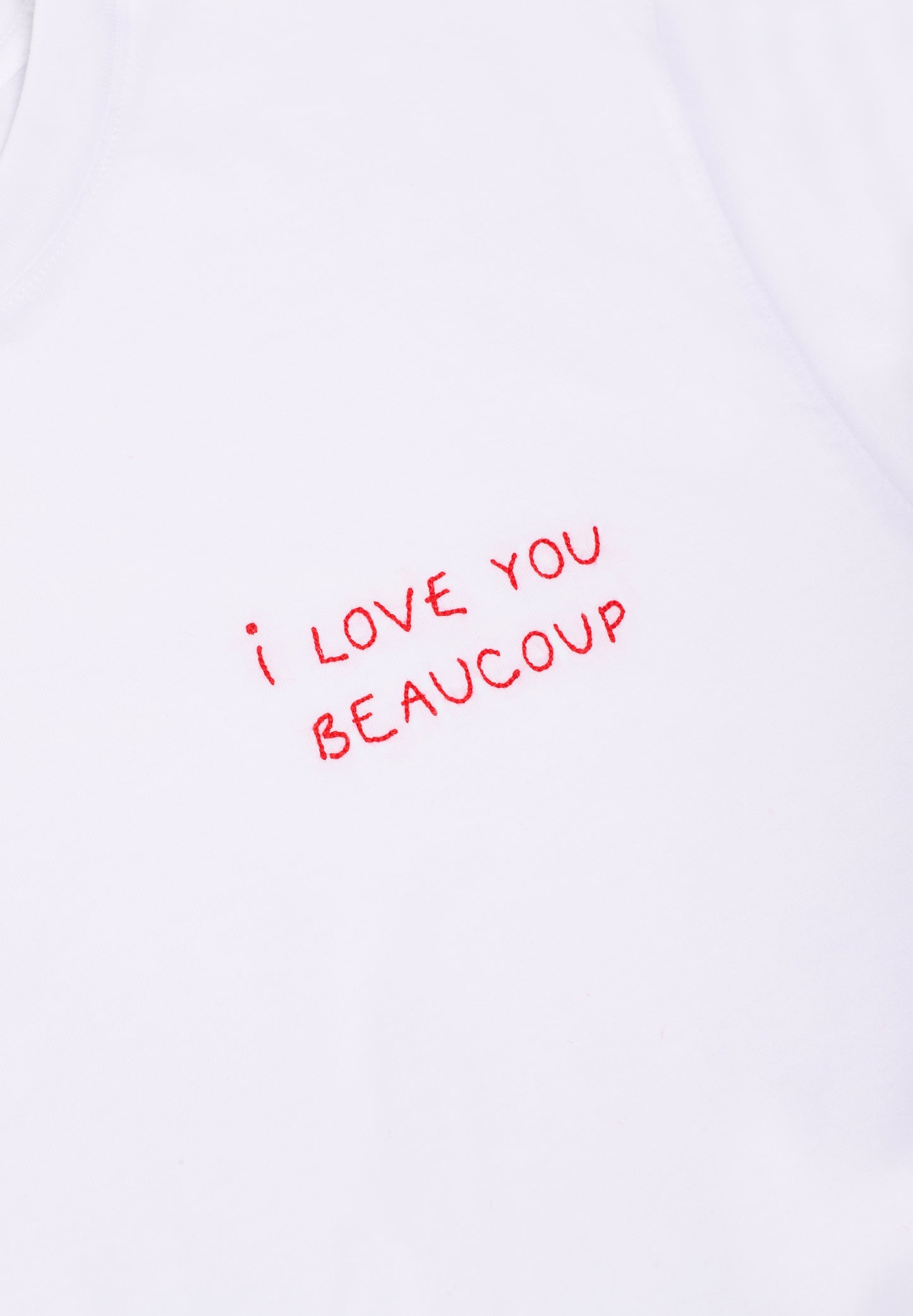 MAISON LABICHE | CAMISETA I LOVE YOU BEAUCOUP HOMBRE