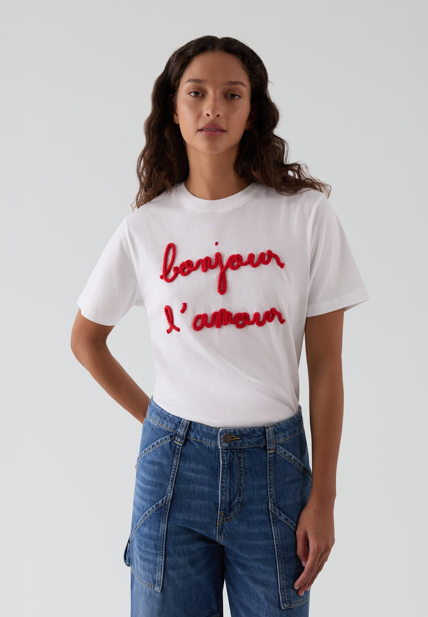 MAISON LABICHE | CAMISETA BONJOUR L'AMOUR MUJER