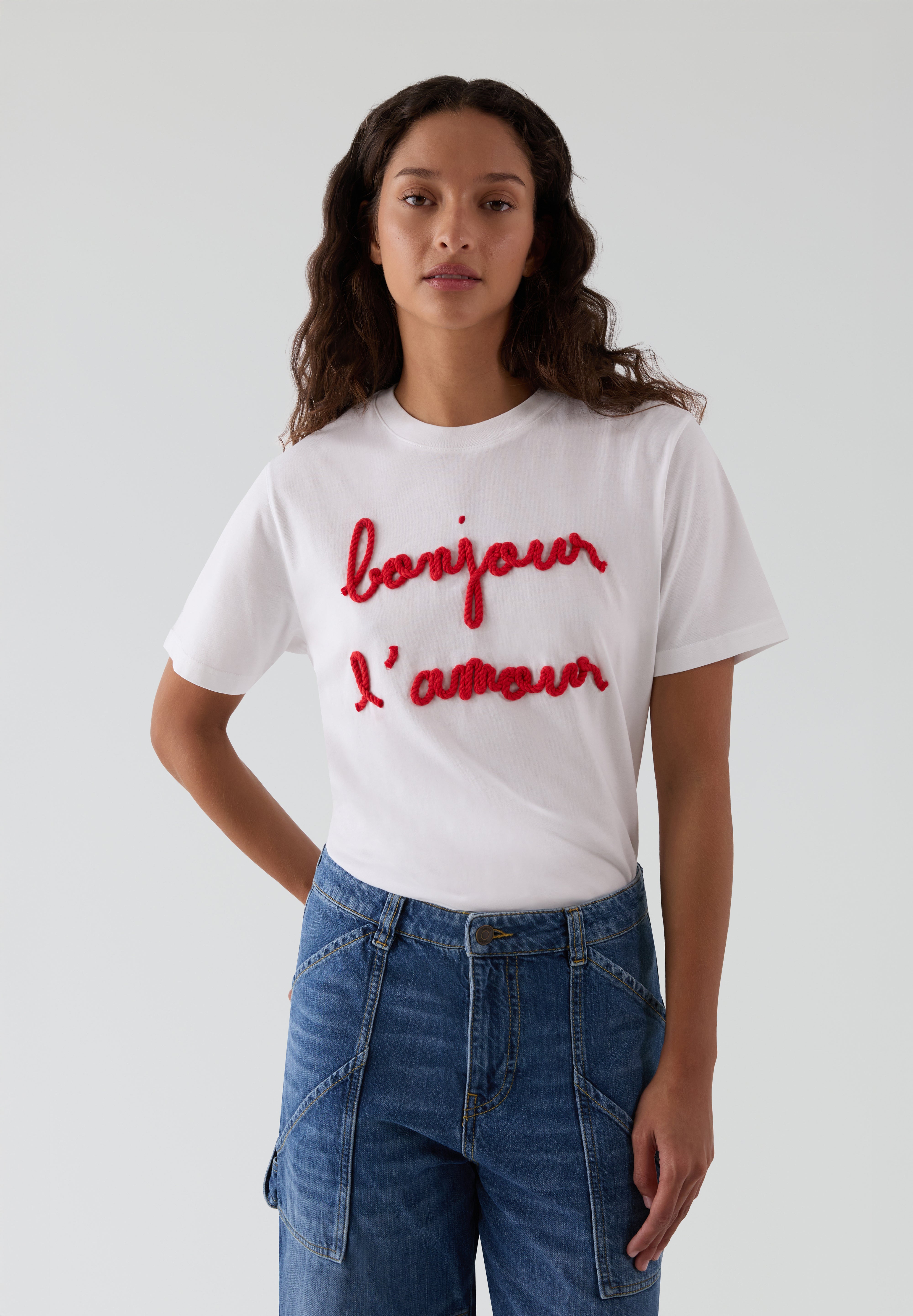 MAISON LABICHE | CAMISETA BONJOUR L'AMOUR MUJER