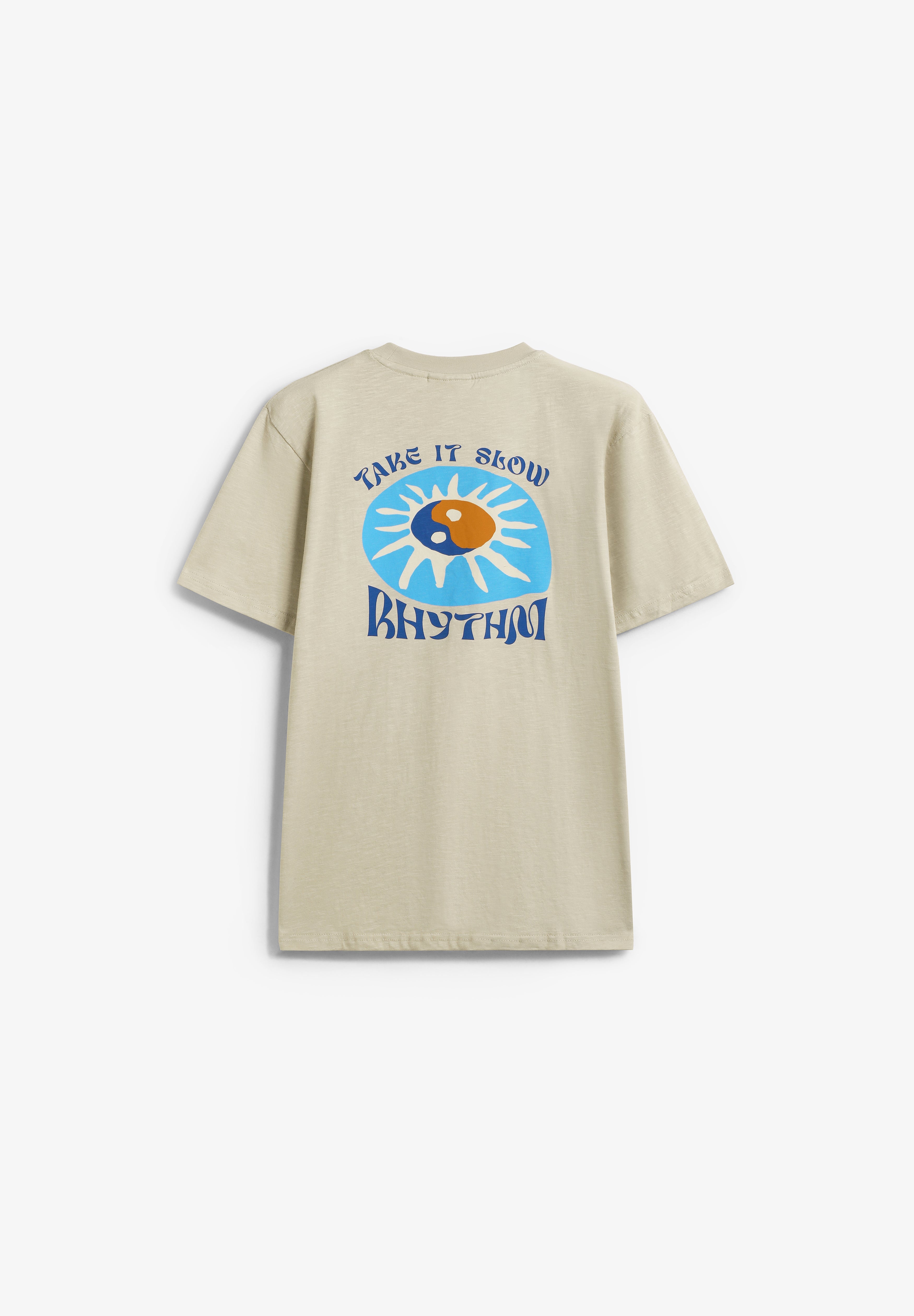 RHYTHM | CAMISETA SLOW DOWN SLUB SS