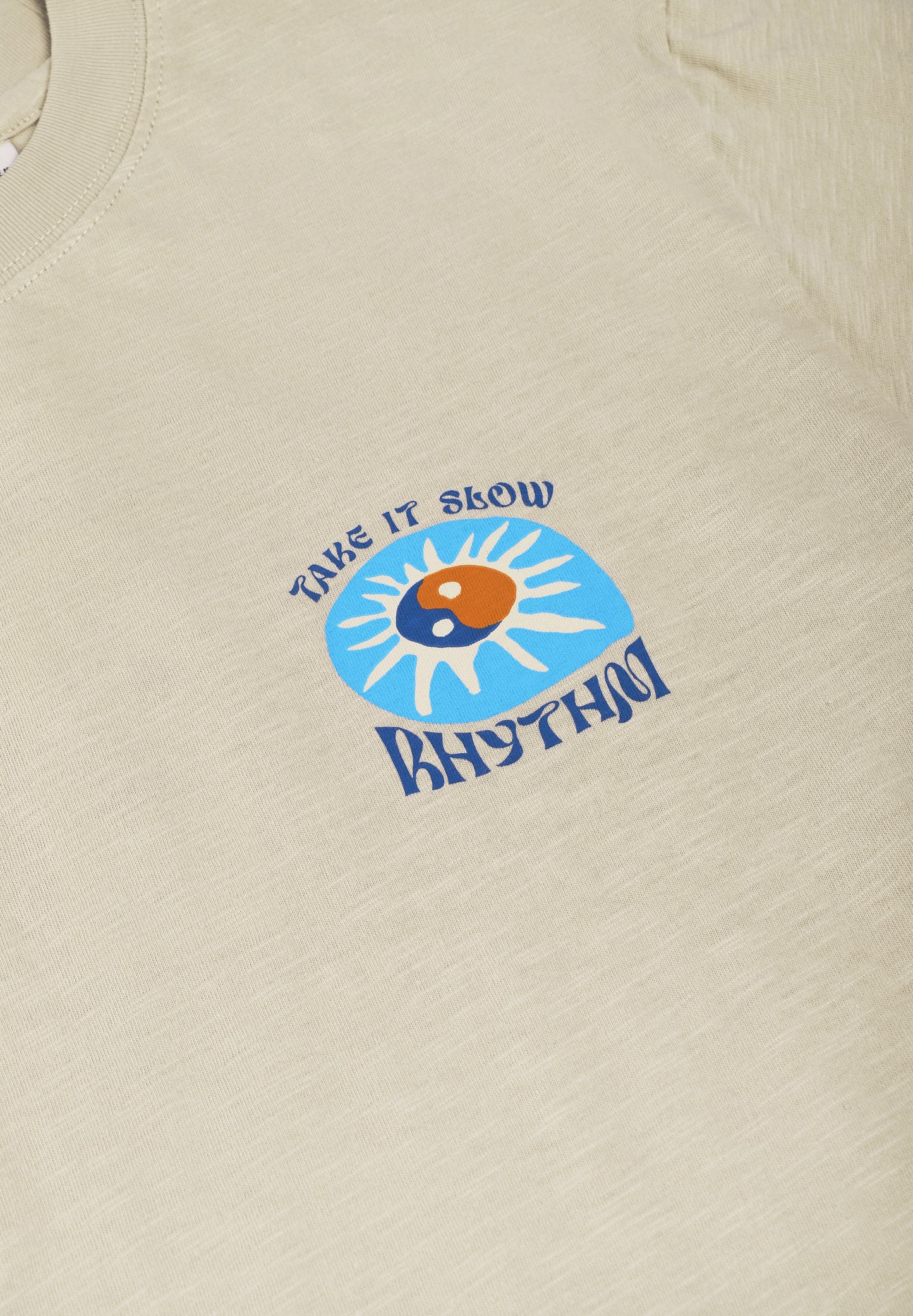 RHYTHM | CAMISETA SLOW DOWN SLUB SS