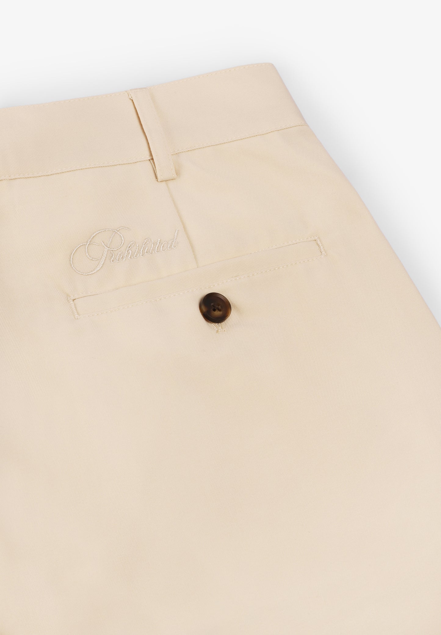 PROHIBITED | BERMUDAS PLEATED