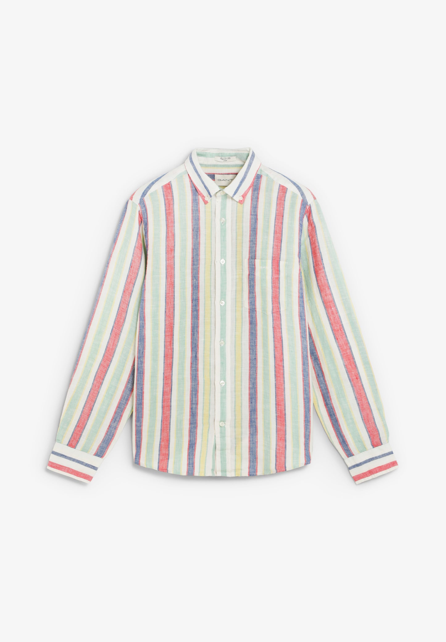 GANT | REG MULTISTRIPE LINEN SHIRT