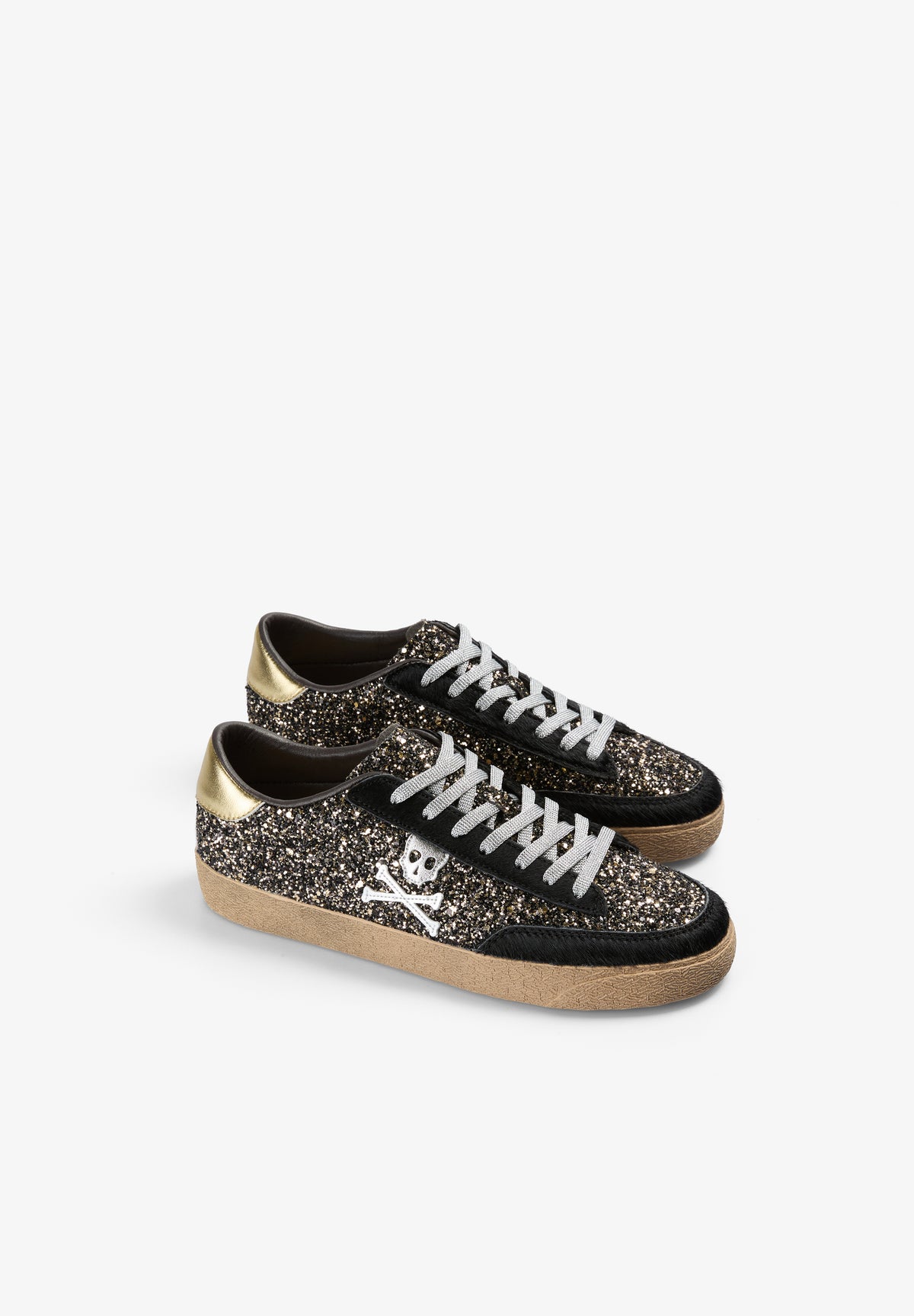 SNEAKERS GLITTER CALAVERA