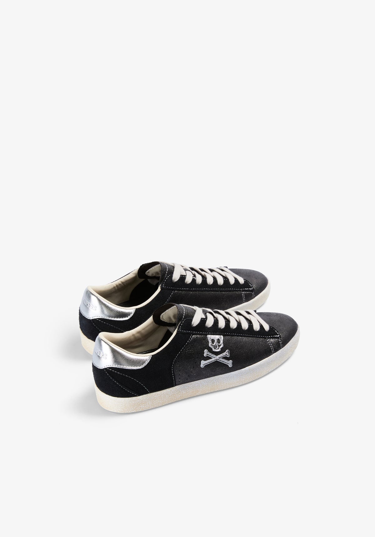 SNEAKERS METALIZADAS CALAVERA