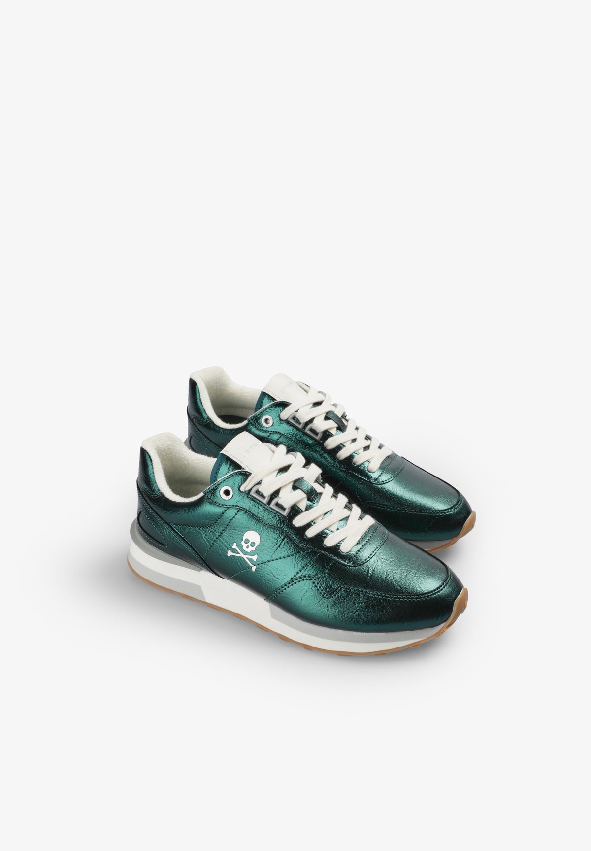 SCHARRY METTALIC SNEAKERS