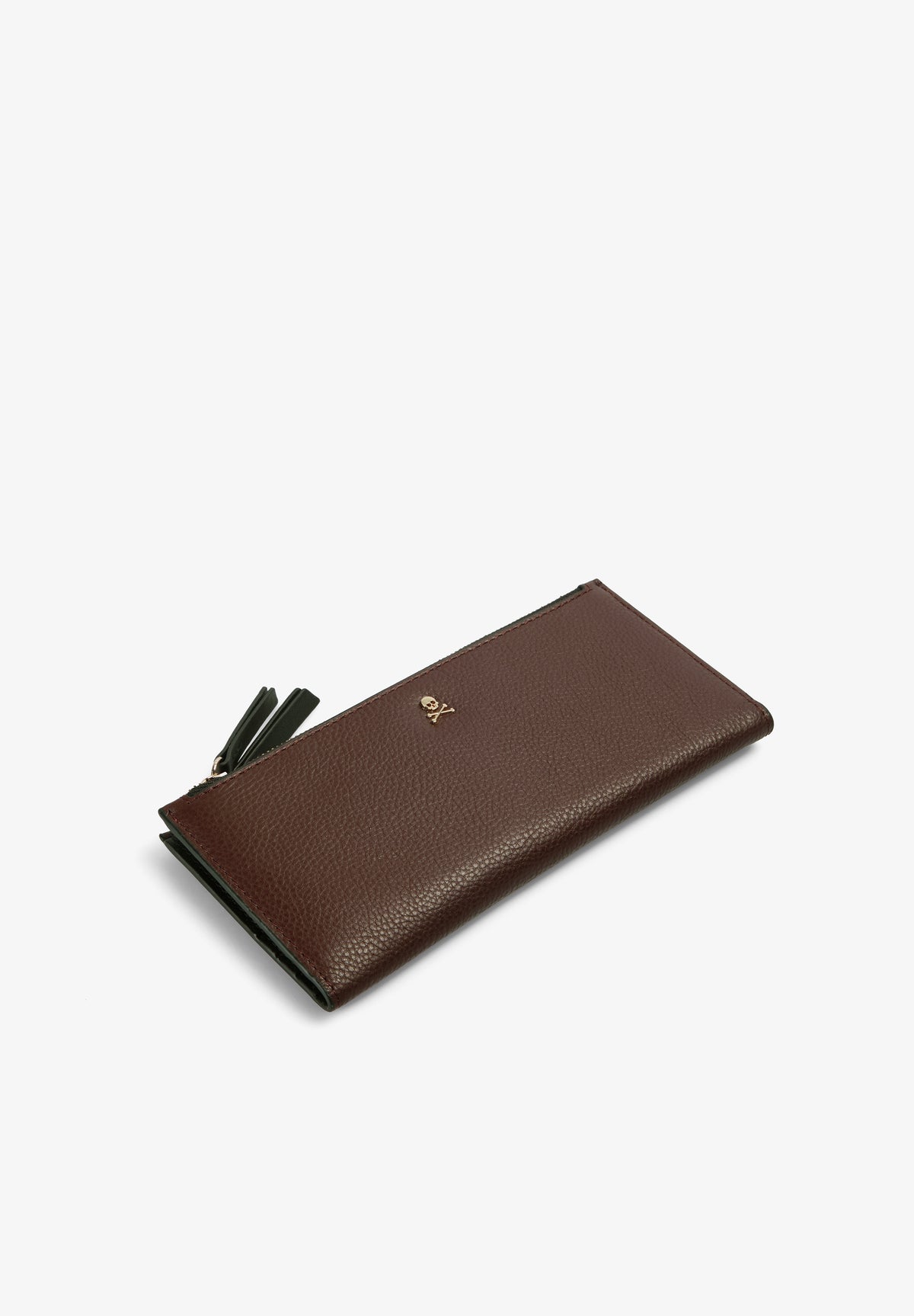 CARTERA ALARGADA PIEL