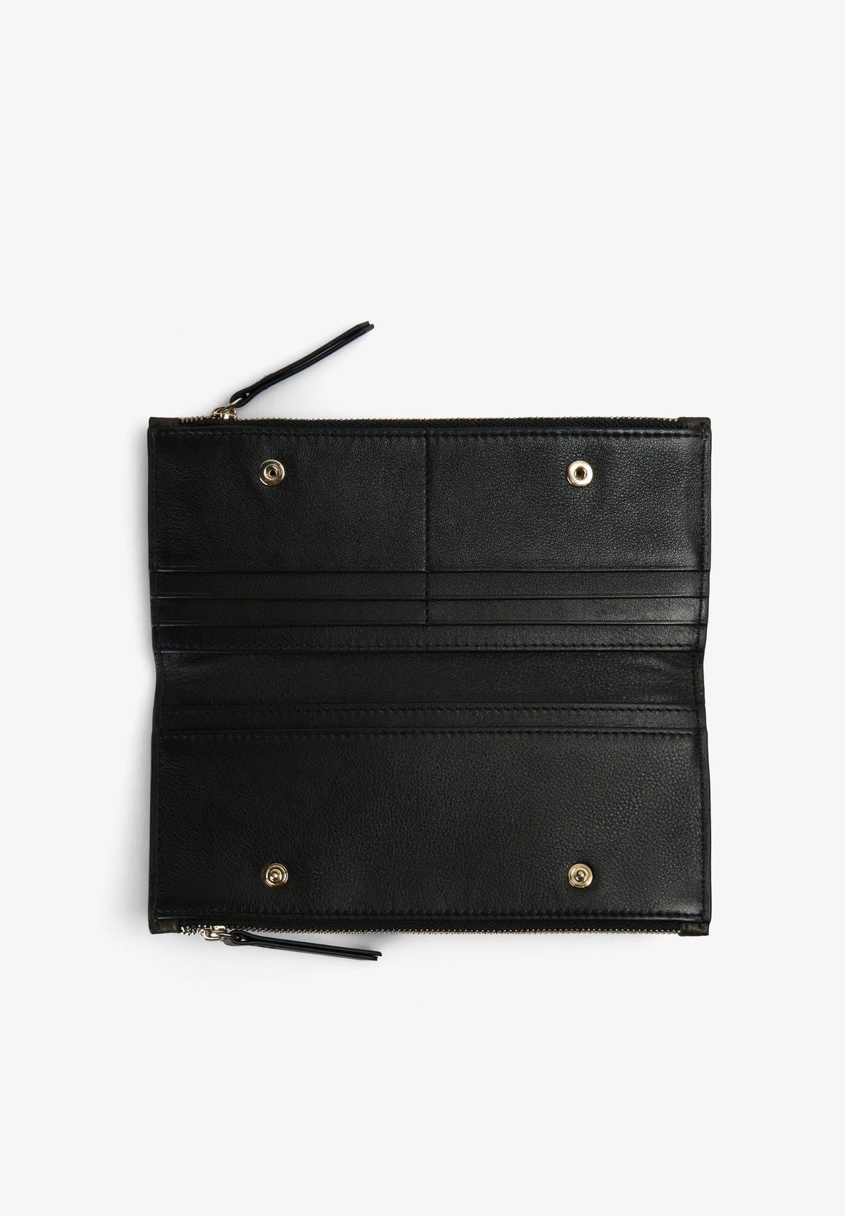 CARTERA ALARGADA PIEL