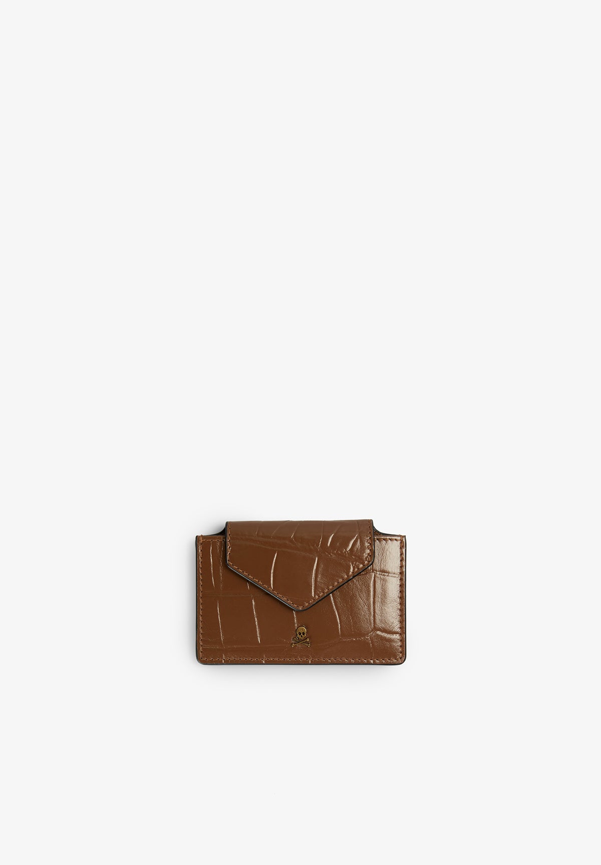 SCFLAT LEATHER CARDHOLDER