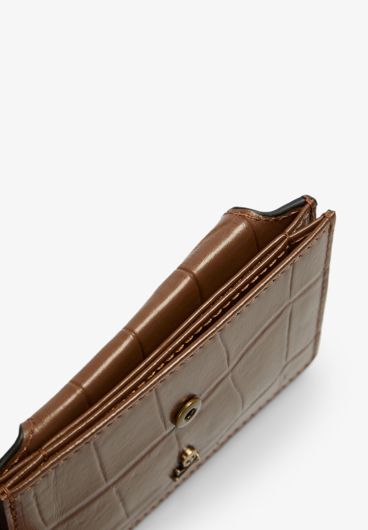 SCFLAT LEATHER CARDHOLDER