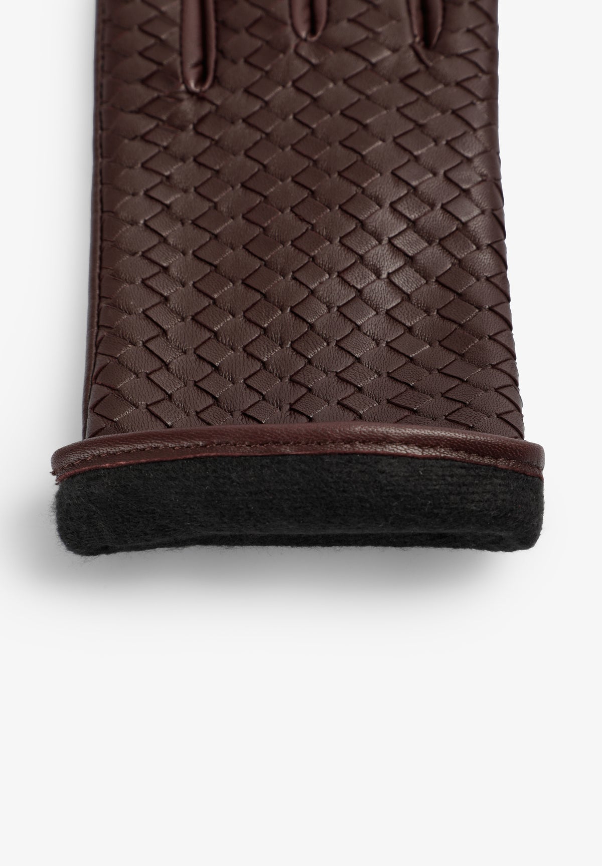 SCBRAID LEATHER GLOVES