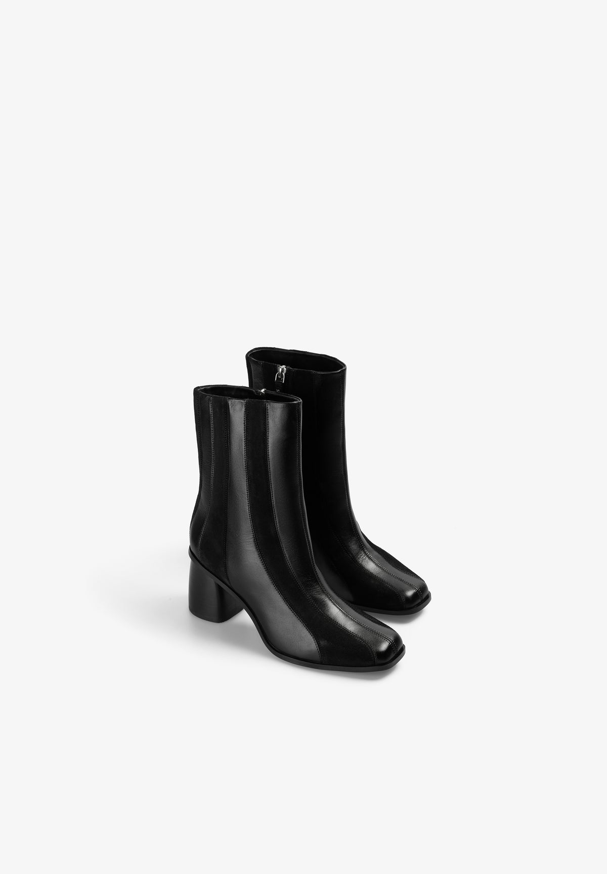 BOTAS TACÓN RAYAS