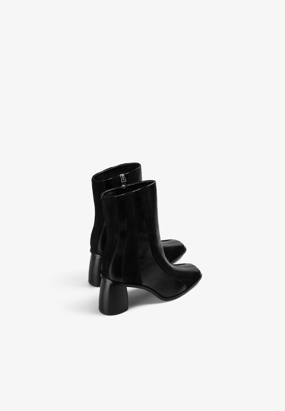 BOTAS TACÓN RAYAS