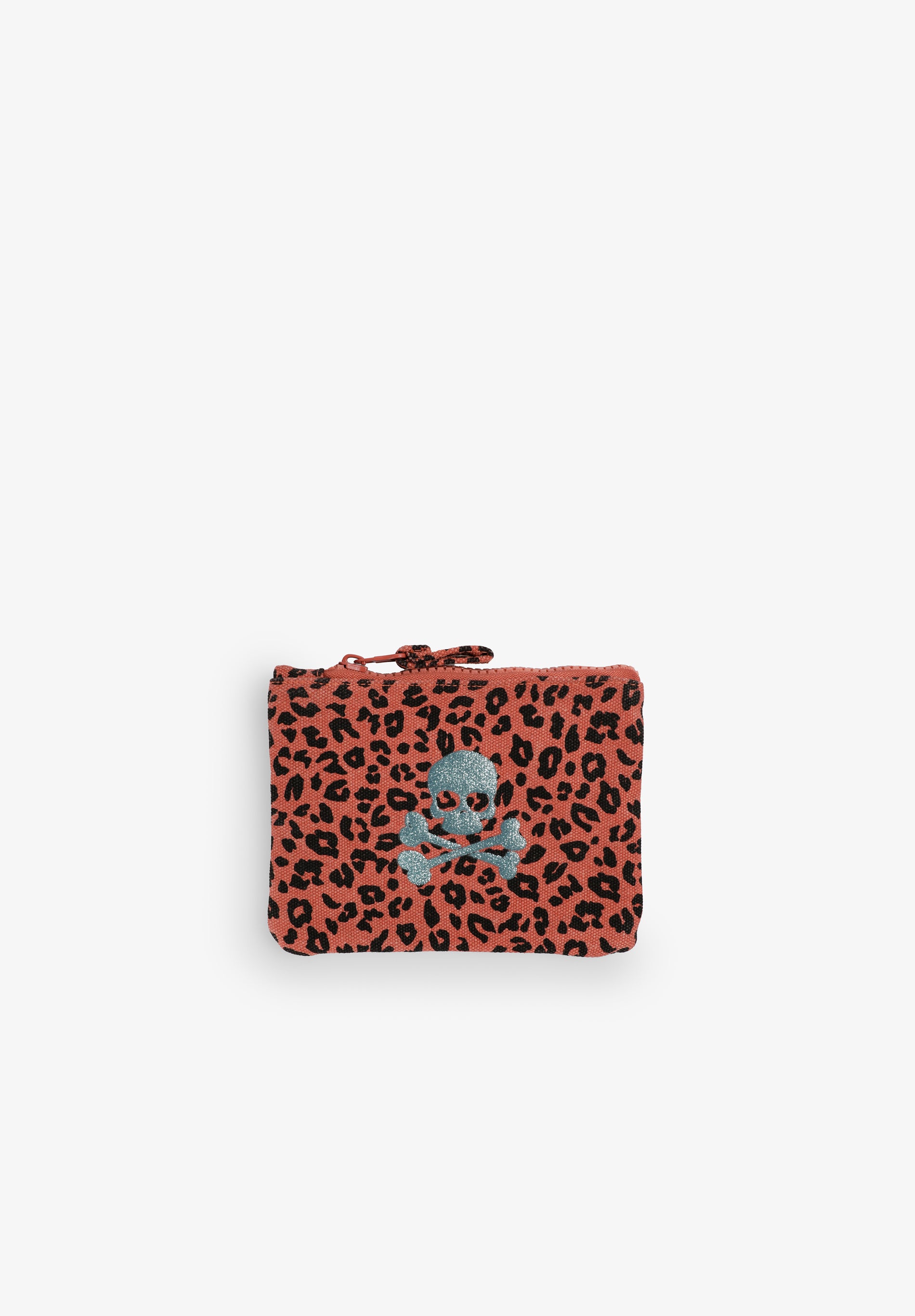 MONEDERO CALAVERA ANIMAL PRINT