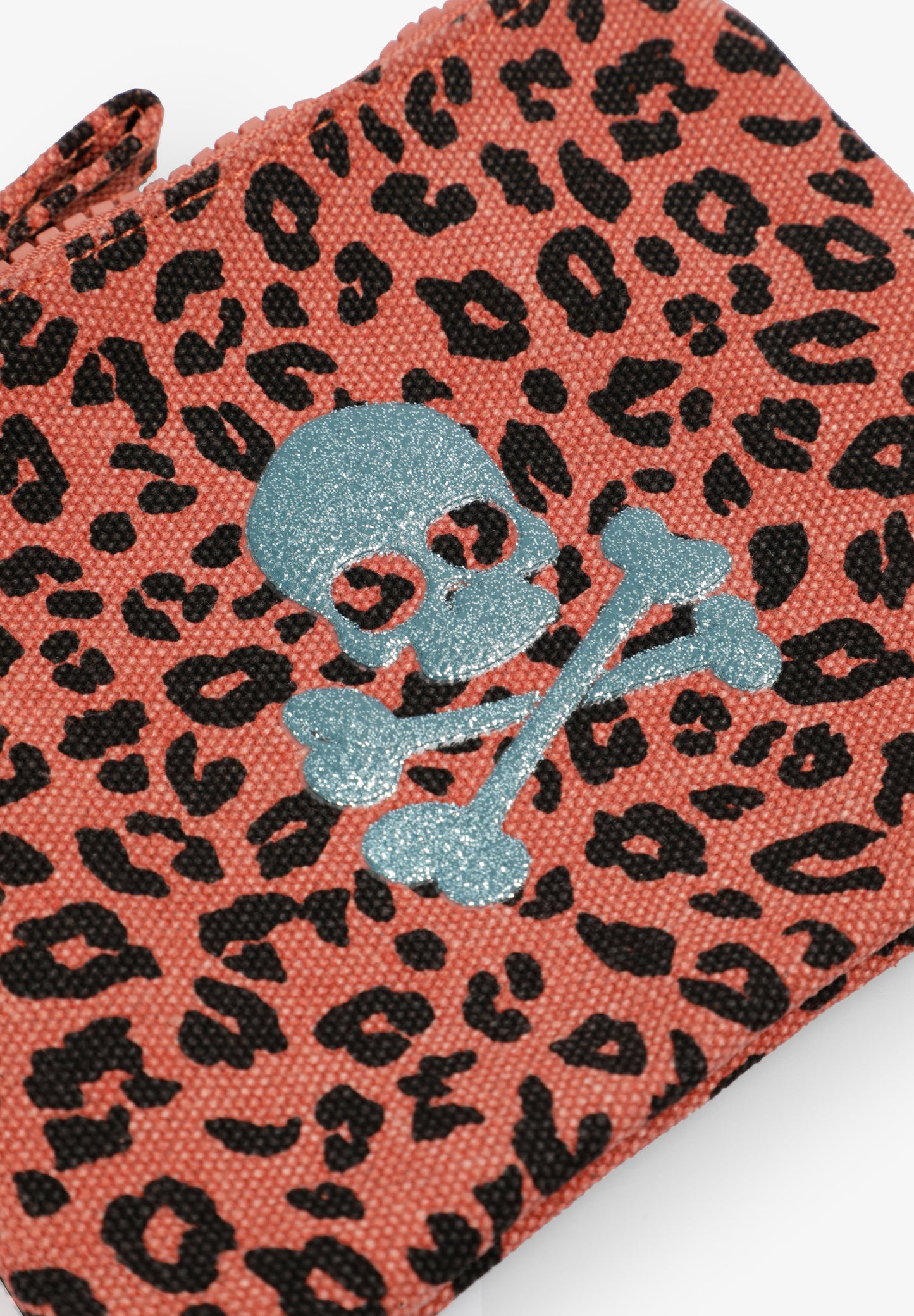 MONEDERO CALAVERA ANIMAL PRINT