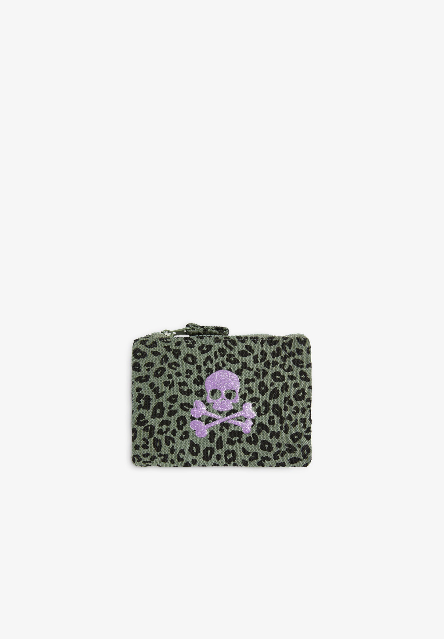 MONEDERO CALAVERA ANIMAL PRINT