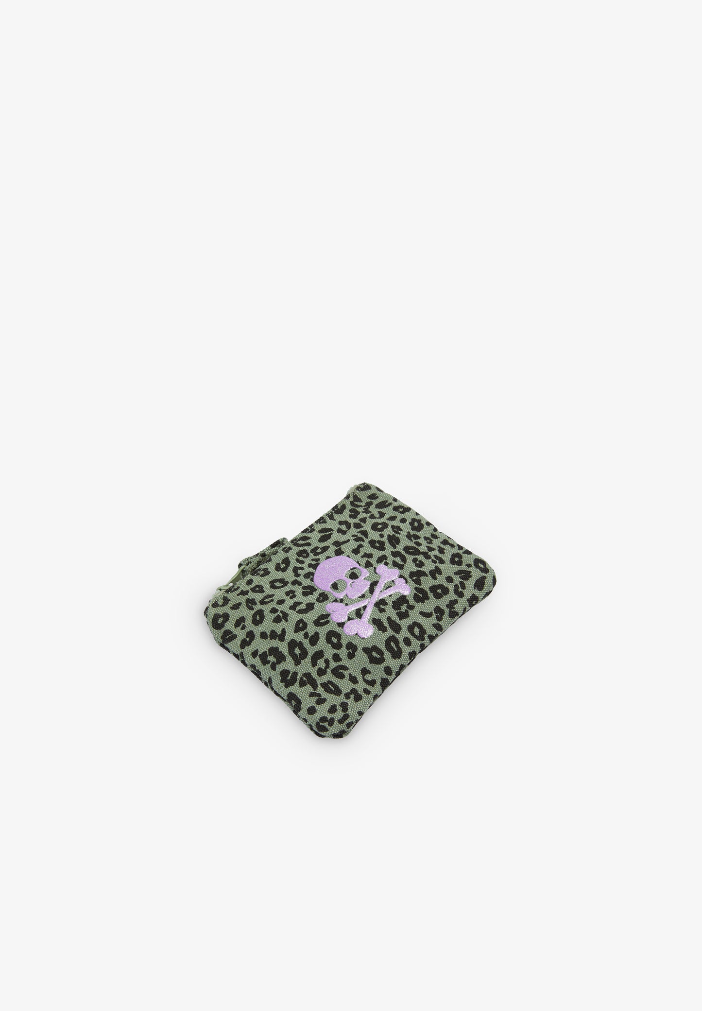 MONEDERO CALAVERA ANIMAL PRINT