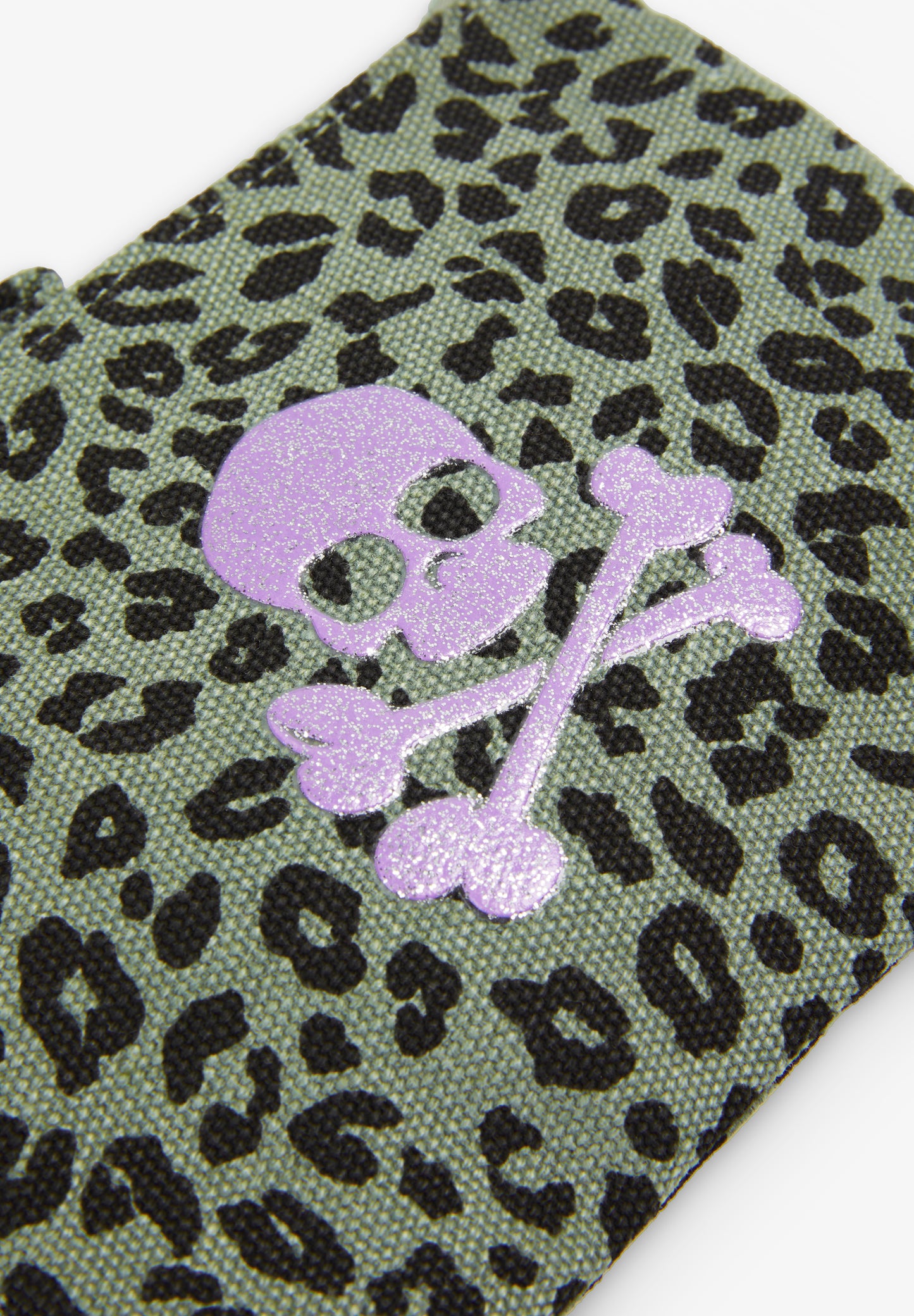 MONEDERO CALAVERA ANIMAL PRINT