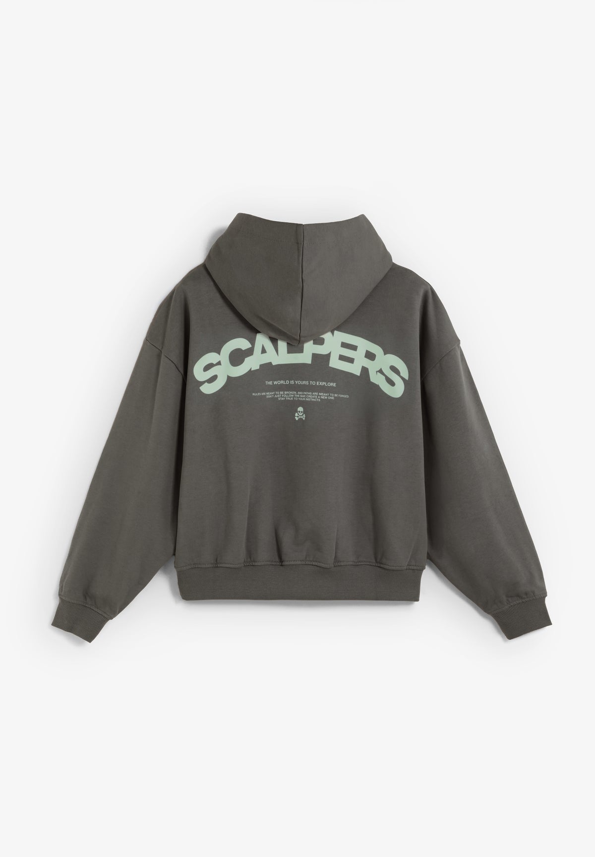 SUDADERA BOXY LOGO TRASERO