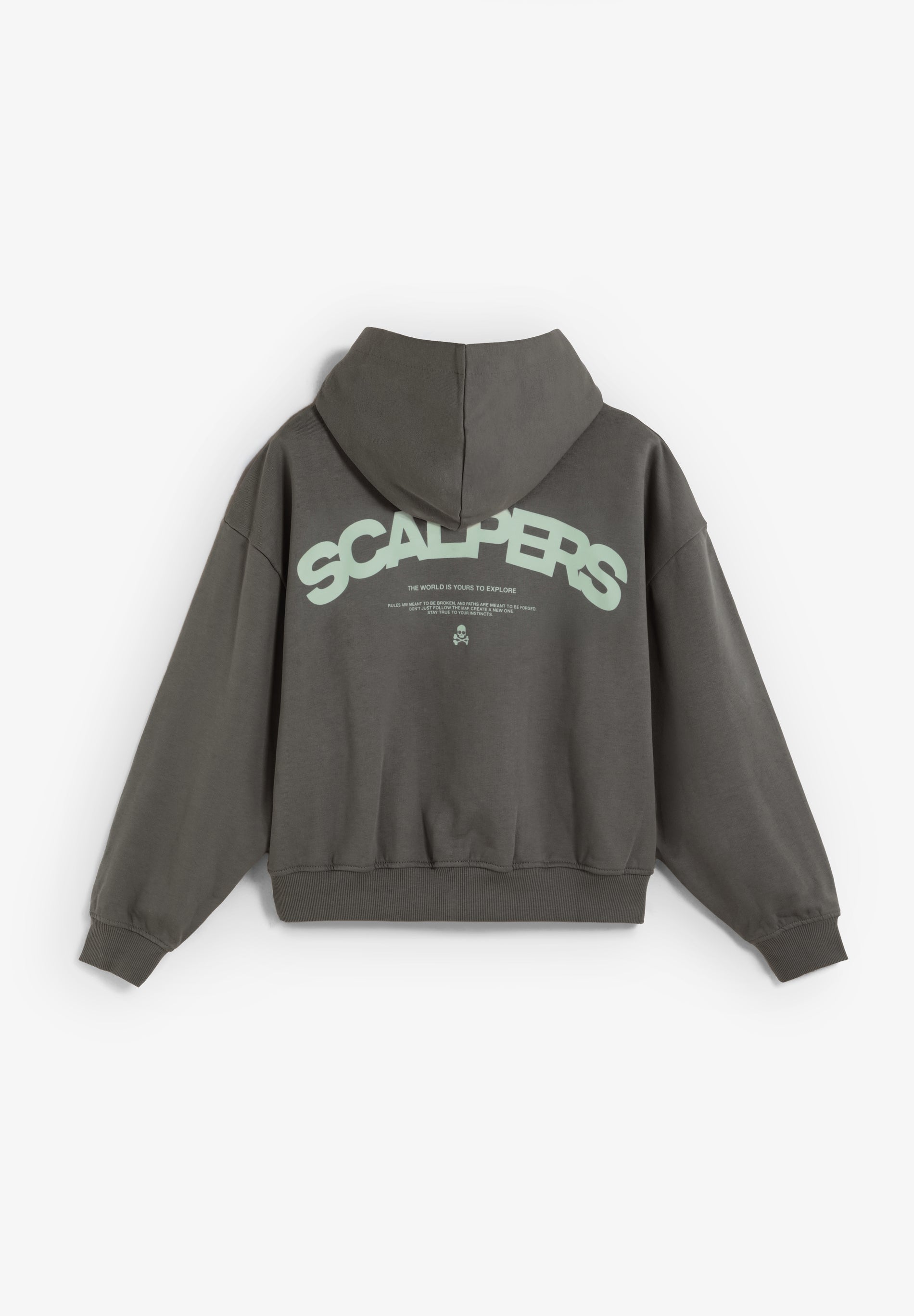 SUDADERA BOXY LOGO TRASERO