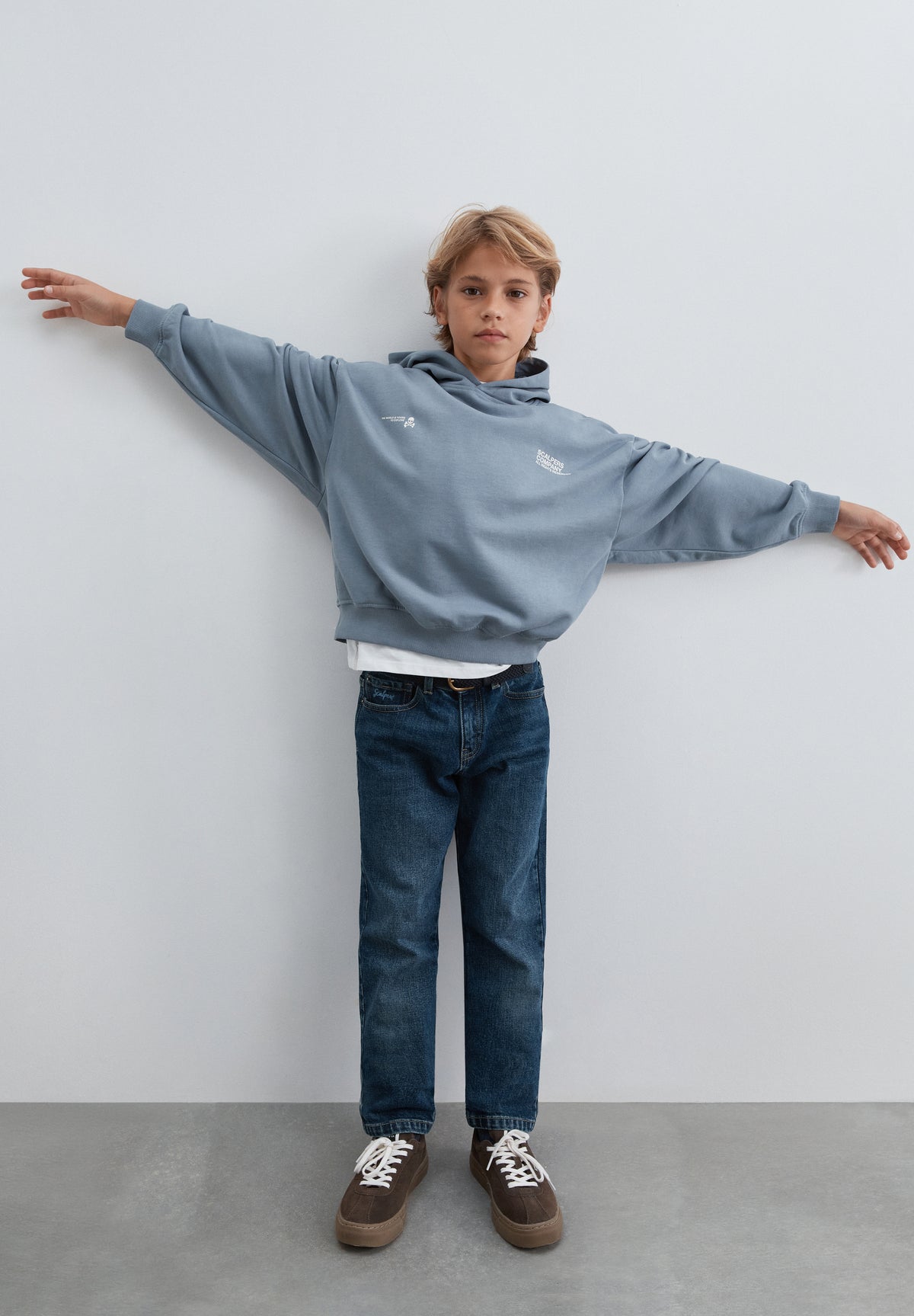 SUDADERA BOXY LOGO TRASERO