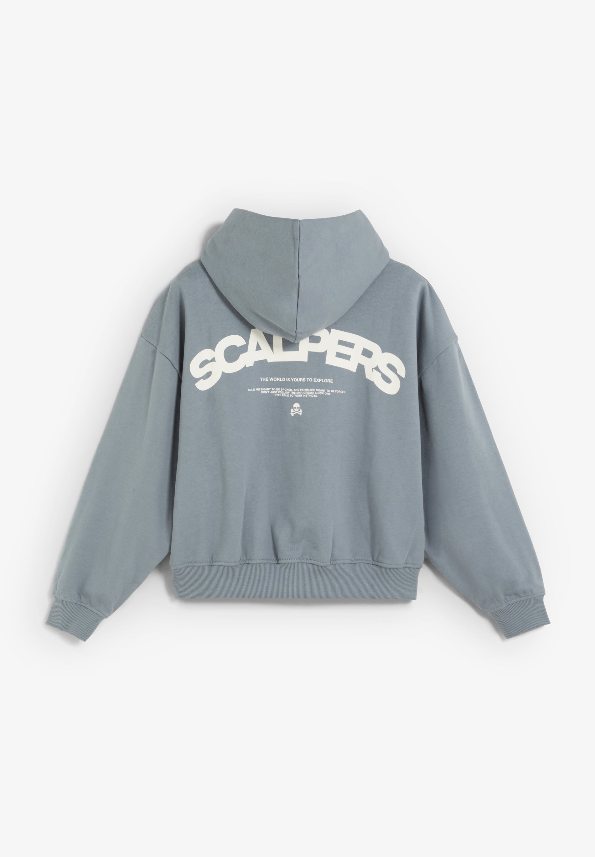 SUDADERA BOXY LOGO TRASERO