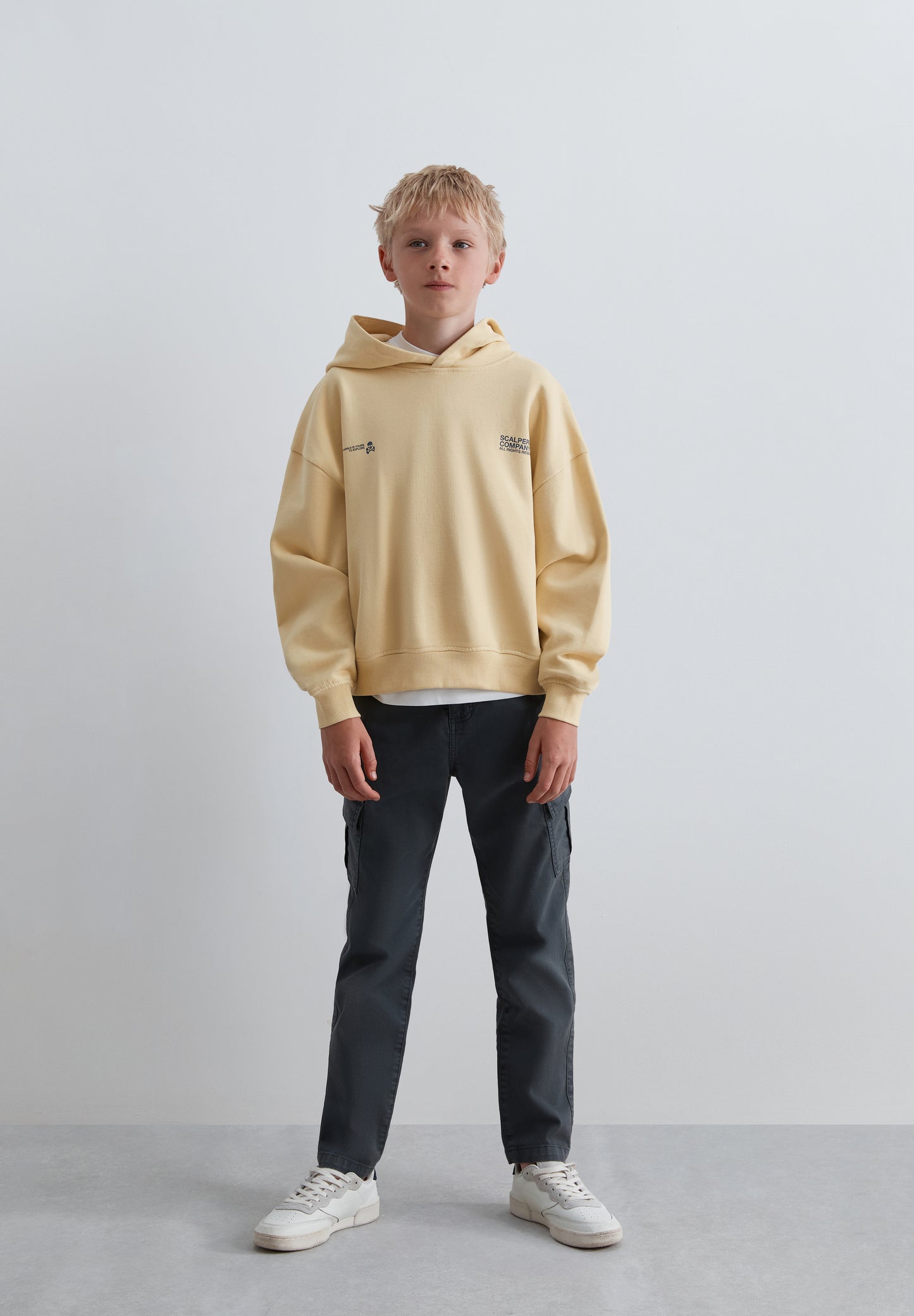 SUDADERA BOXY LOGO TRASERO