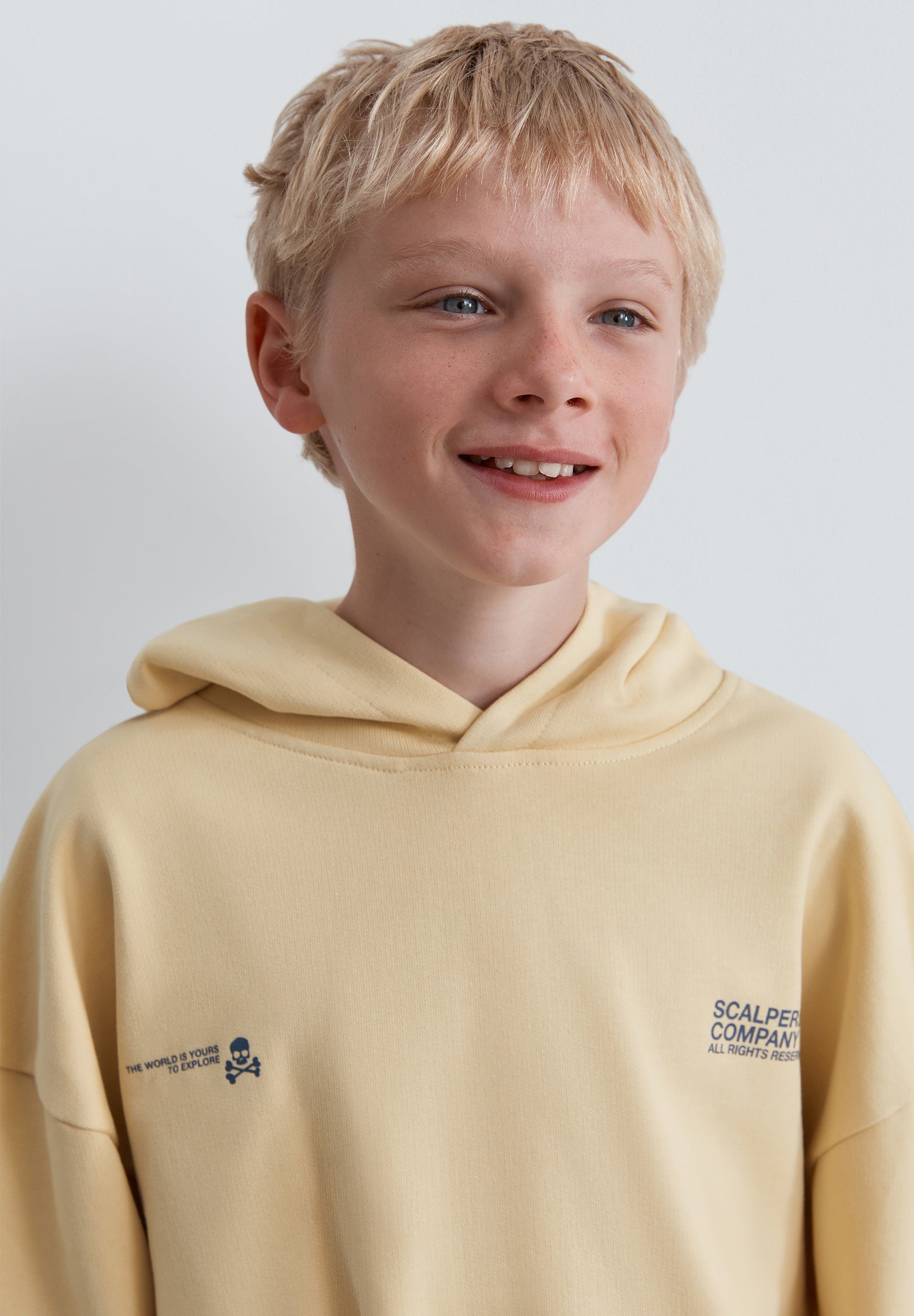 SUDADERA BOXY LOGO TRASERO