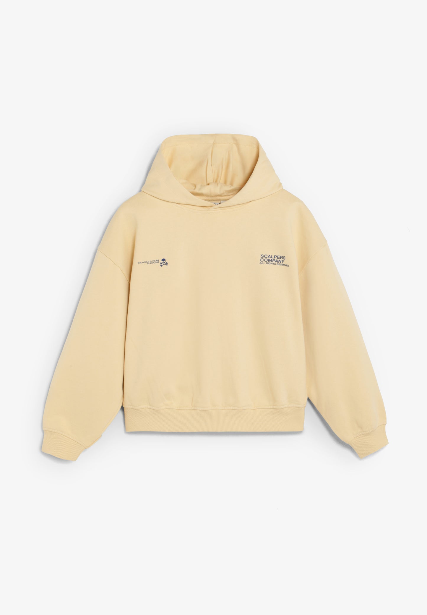 SUDADERA BOXY LOGO TRASERO