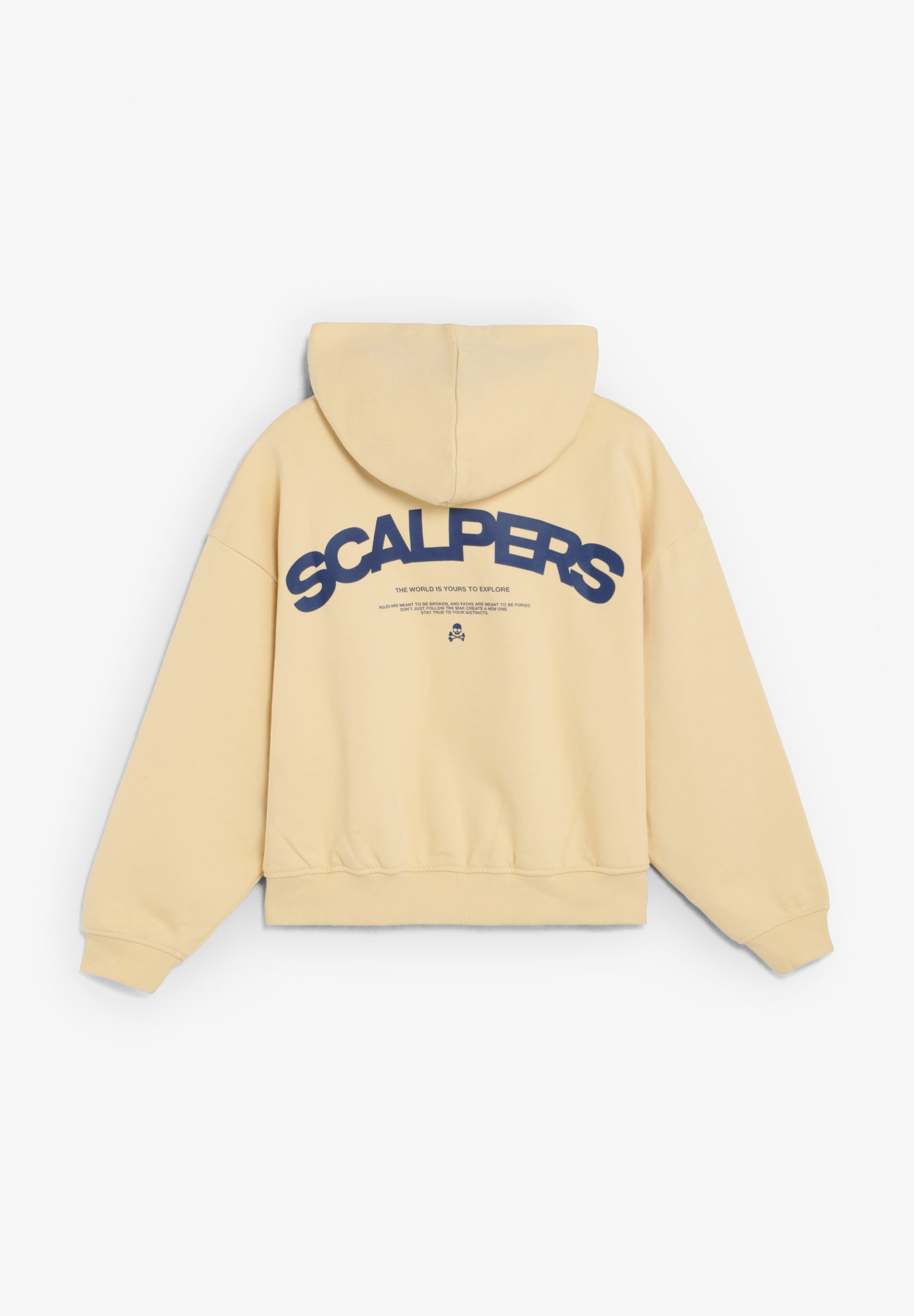 SUDADERA BOXY LOGO TRASERO