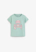 CAMISETA CALAVERA ESTAMPADA
