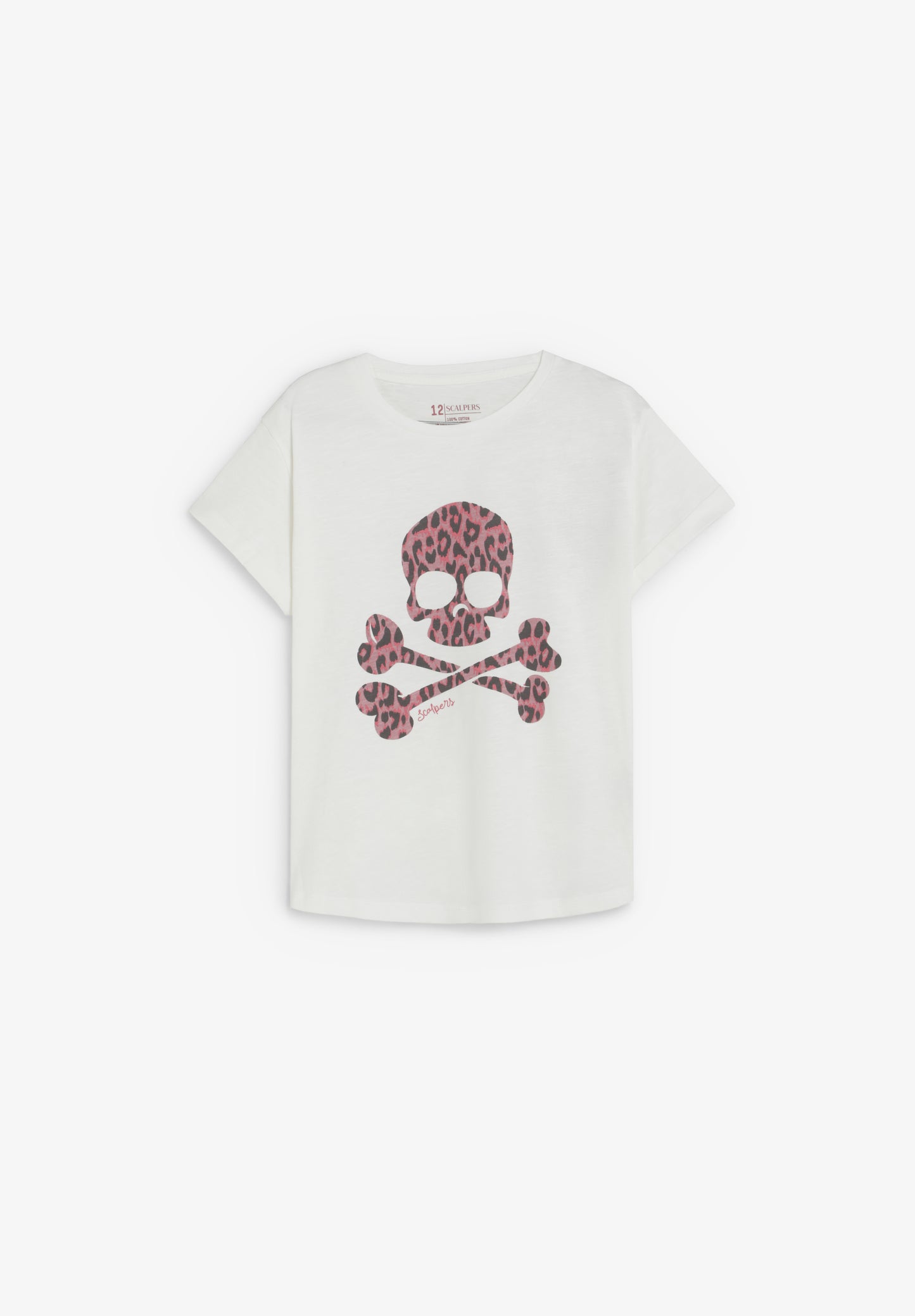 CAMISETA CALAVERA ANIMAL PRINT