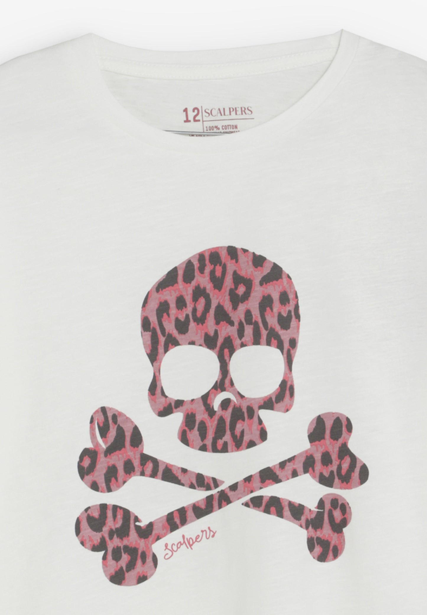 CAMISETA CALAVERA ANIMAL PRINT