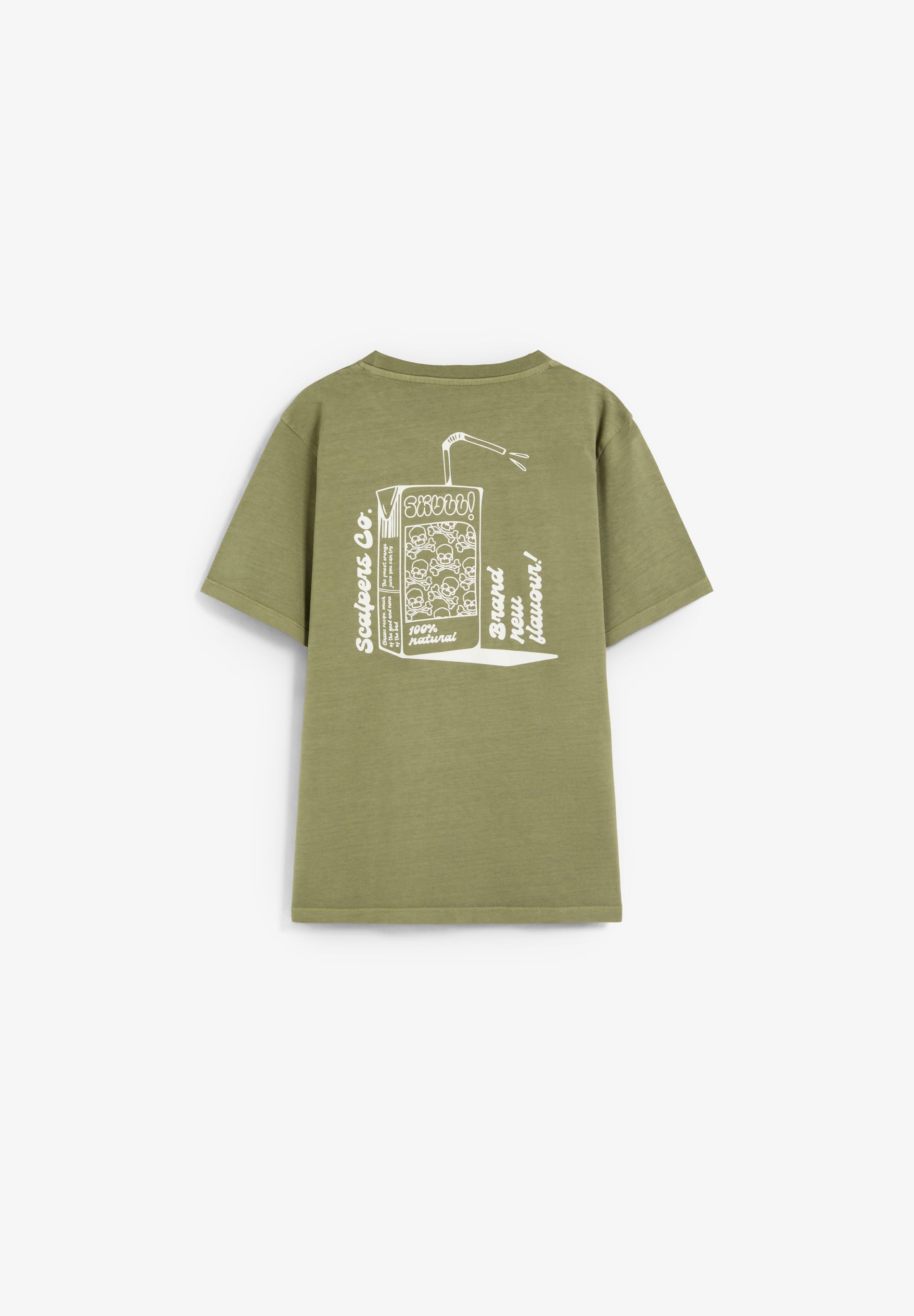CAMISETA ESTAMPADA CONTRASTE
