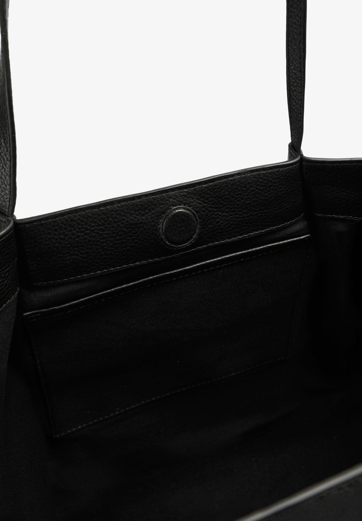 BOLSO SHOPPER PIEL CON FLECOS