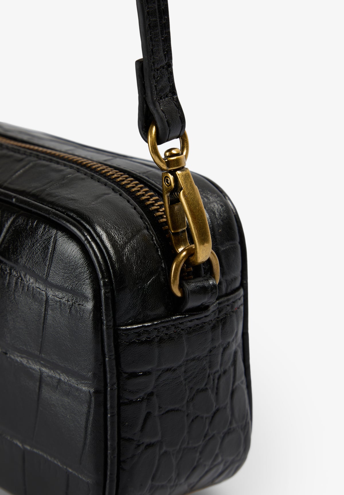 BOLSO BAGUETTE PIEL
